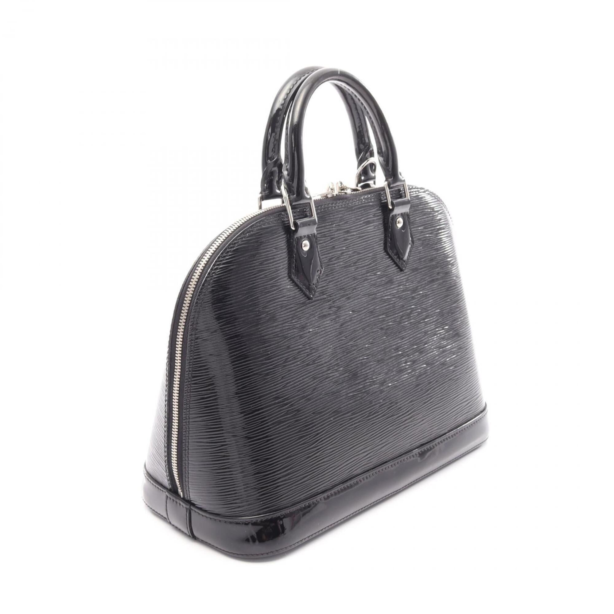 Louis Vuitton Black Noir Leather Handbag (Pre-Owned)