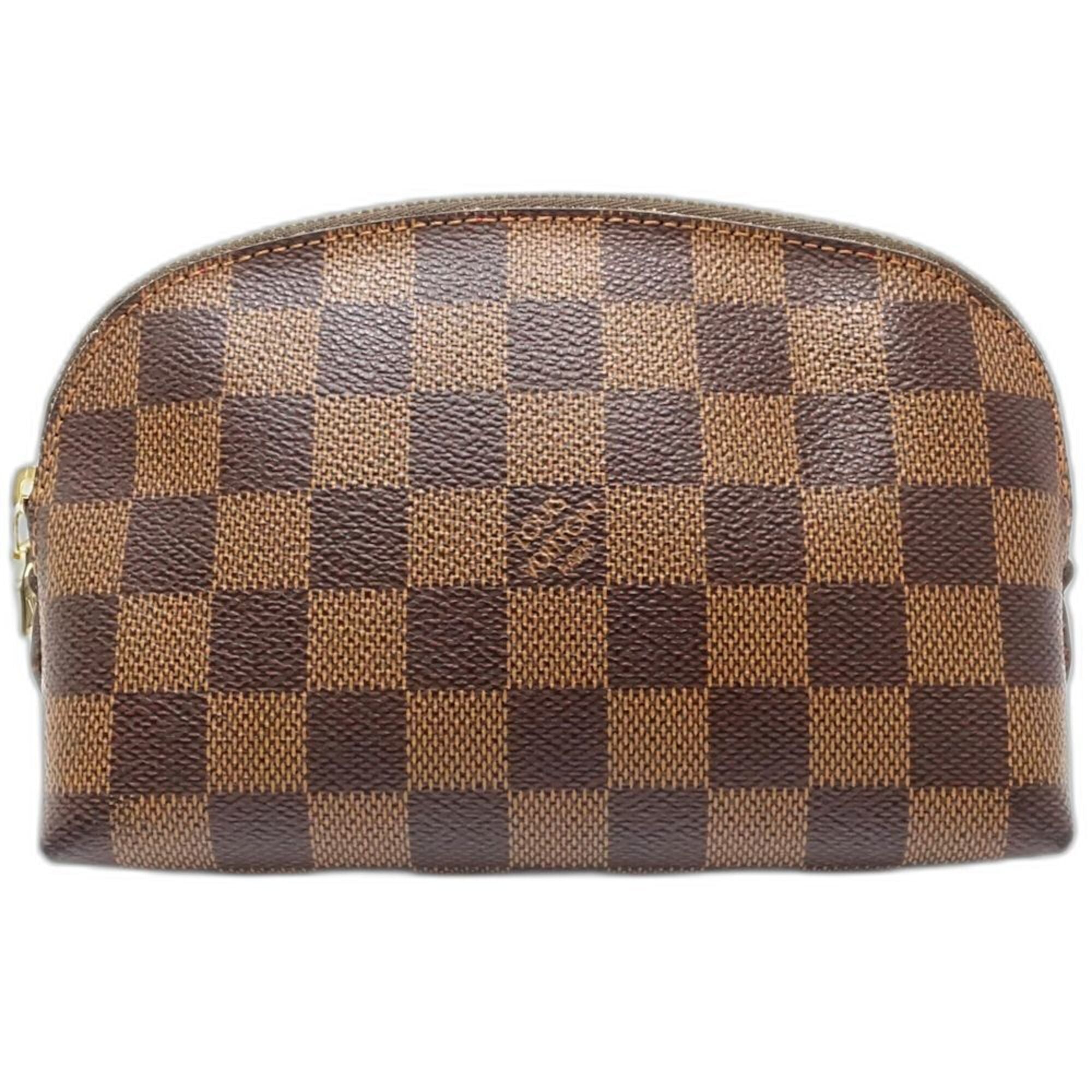 Louis Vuitton Damier Ebene Damier Canvas Pouch (Pre-Owned)