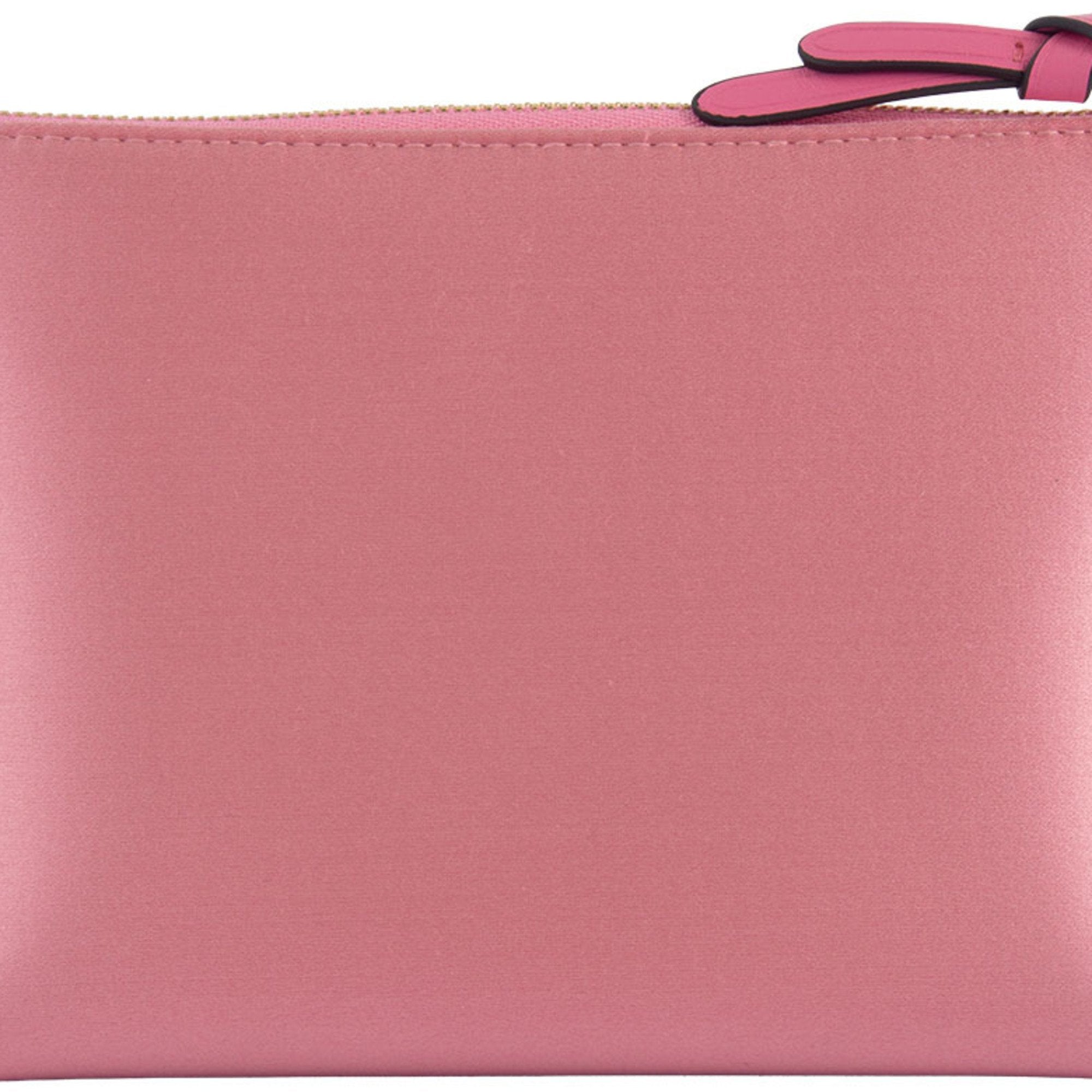 Jimmy Choo Pink Satin Pouch (Pre-Owned)