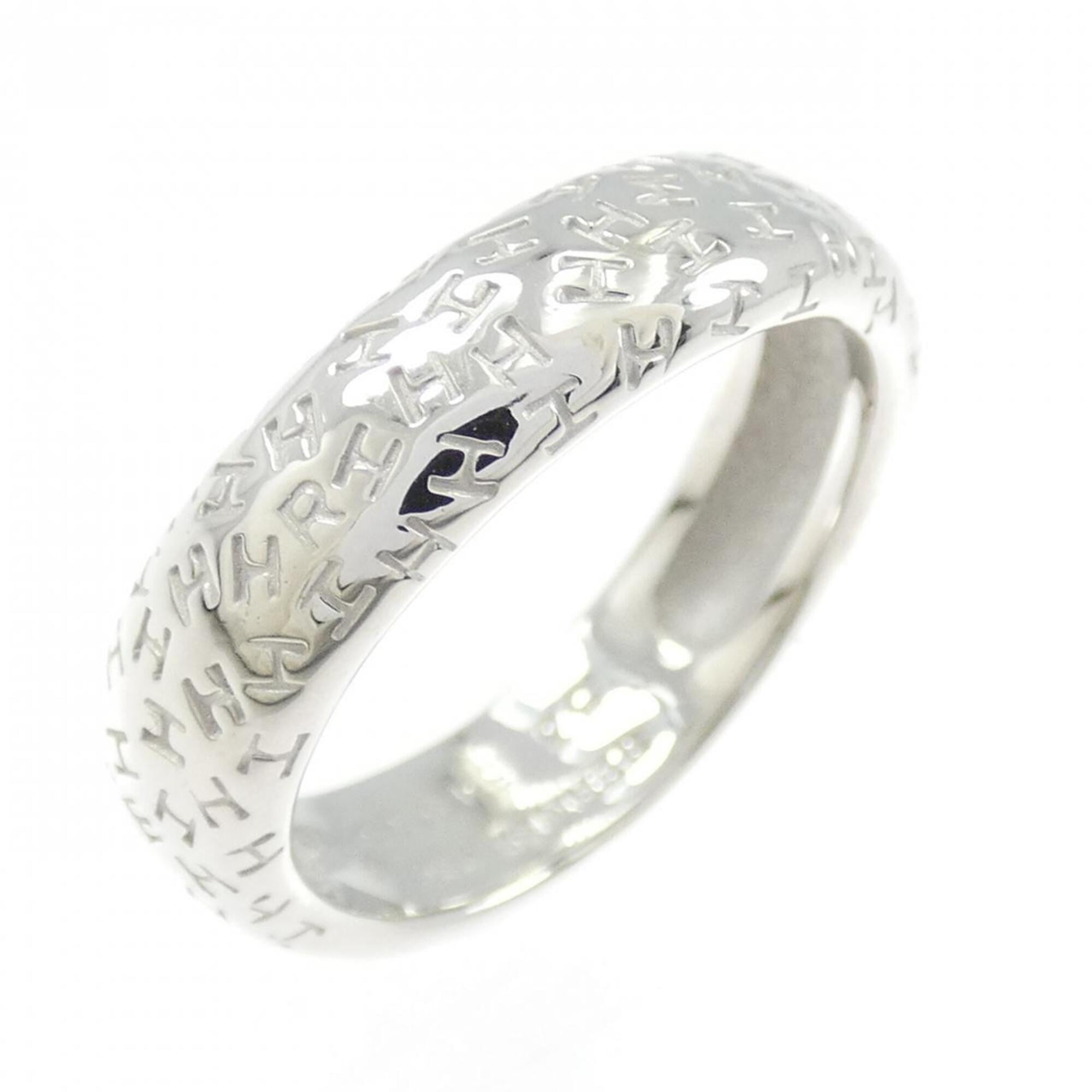 Hermes White Gold (18K) Band Ring (Pre-Owned)