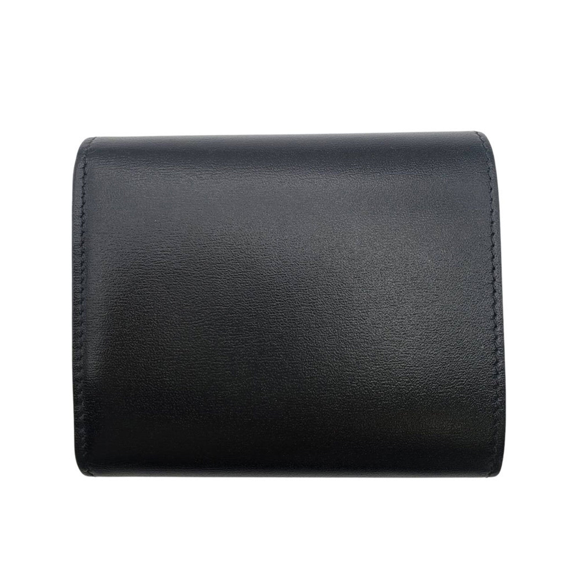 Celine Black Leather Wallet (Bi-Fold) (Pre-Owned)