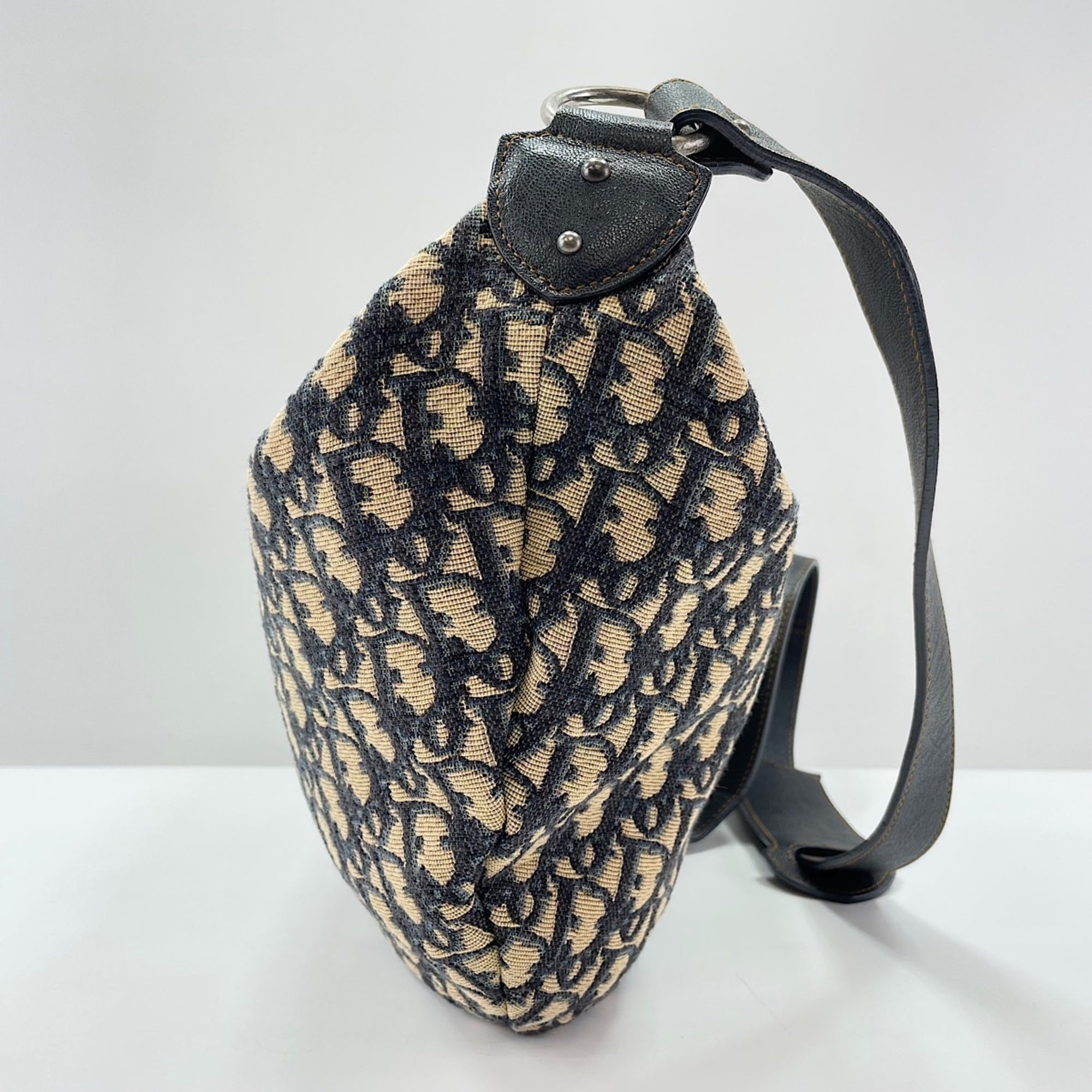 Christian Dior Trotter Beige Trotter Shoulder Bag (Pre-Owned)