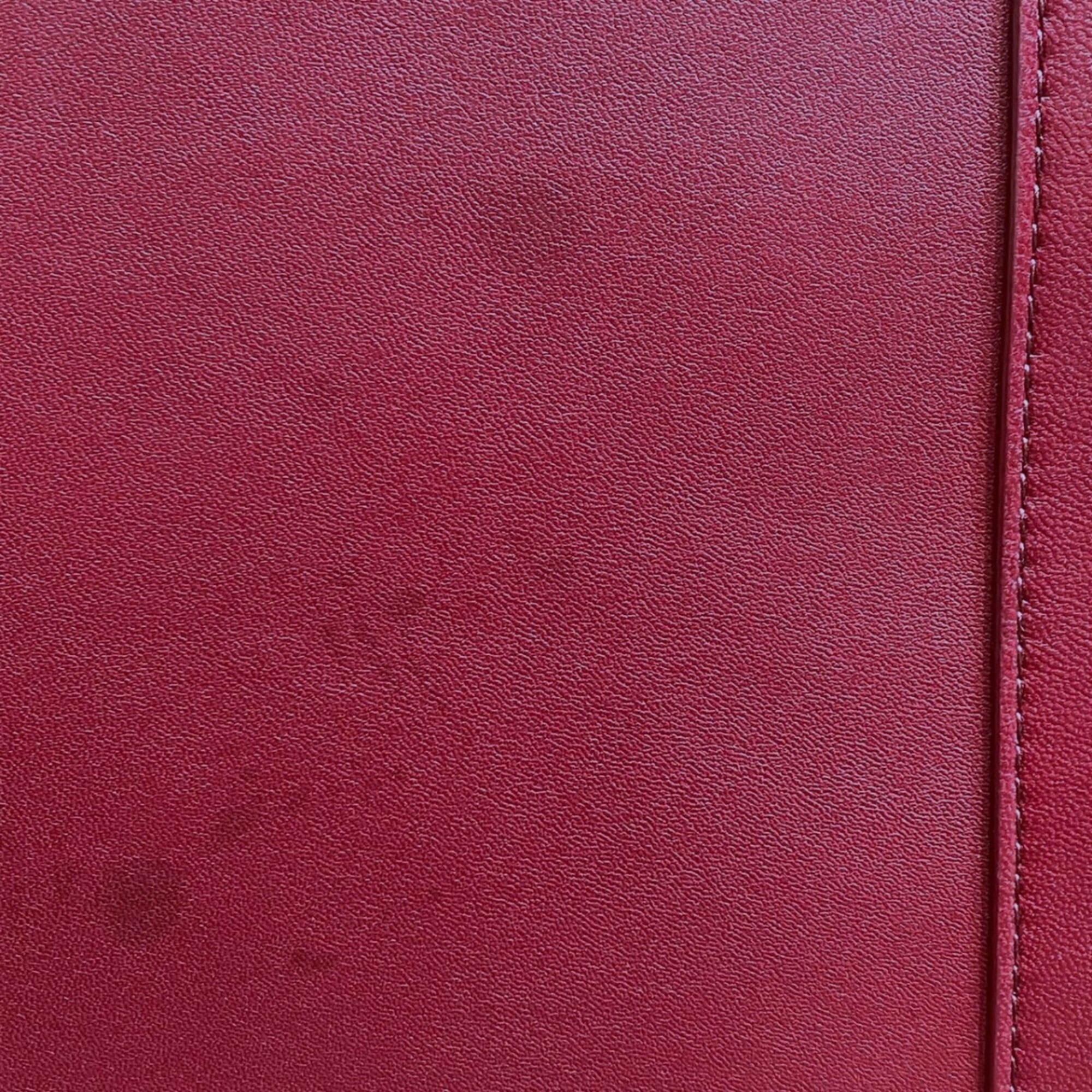 Bottega Veneta Bordeaux Leather Tote Bag (Pre-Owned)