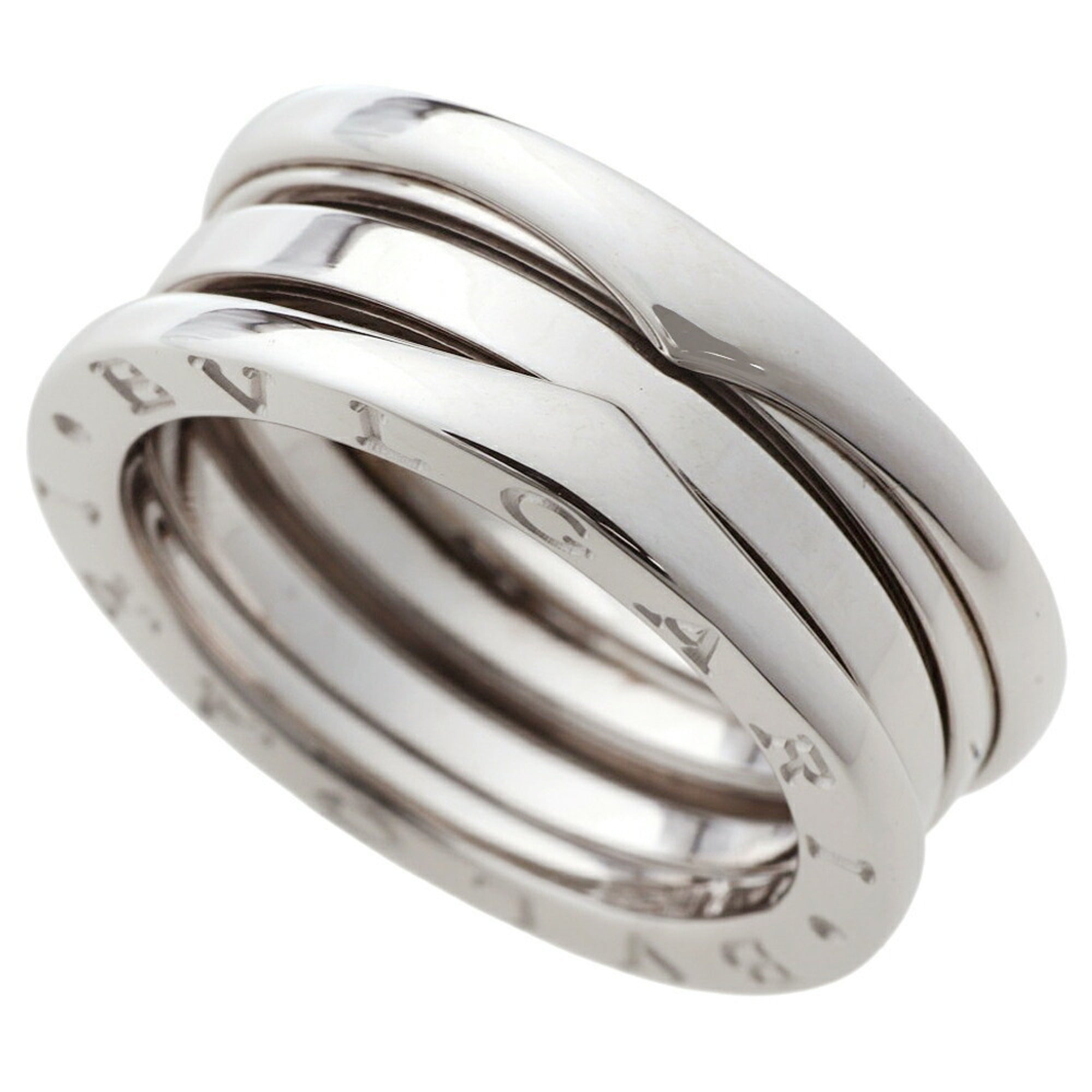 Bvlgari White Gold White Gold (18K) Band Ring (Pre-Owned)