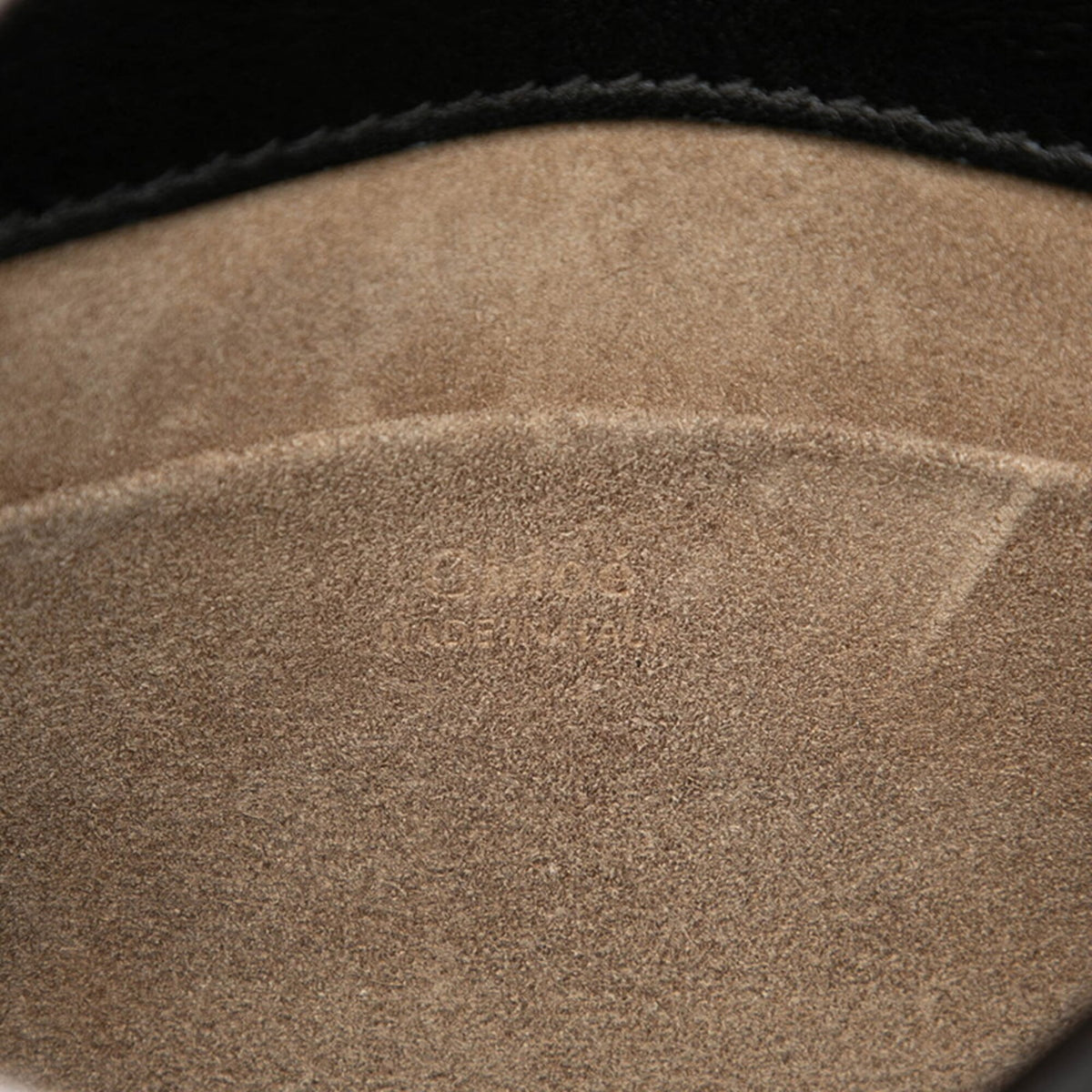 Chloé Black Gold Leather Handbag Shoulder Bag (Pre-Owned)