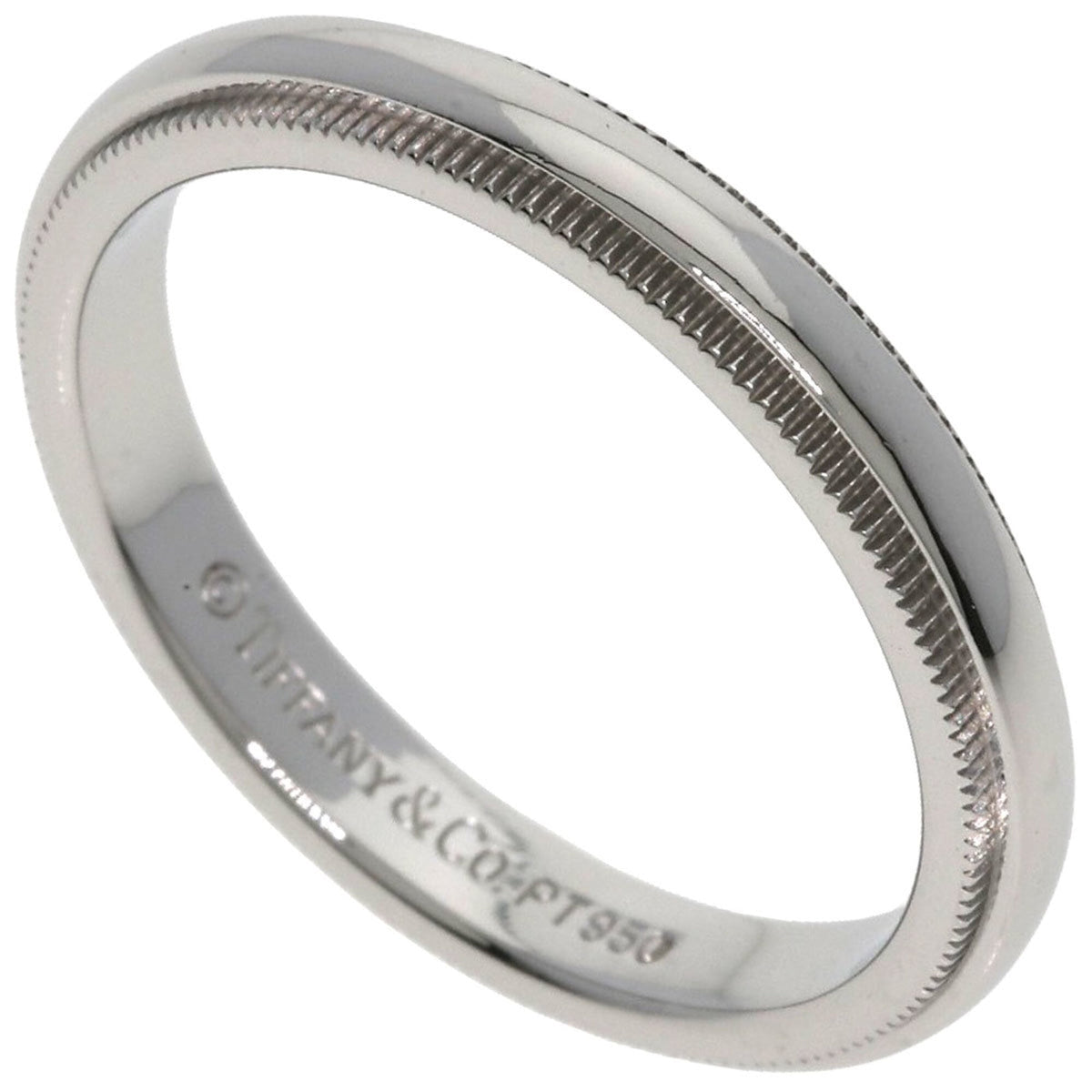 Tiffany Platinum 950 Band Ring (Pre-Owned)