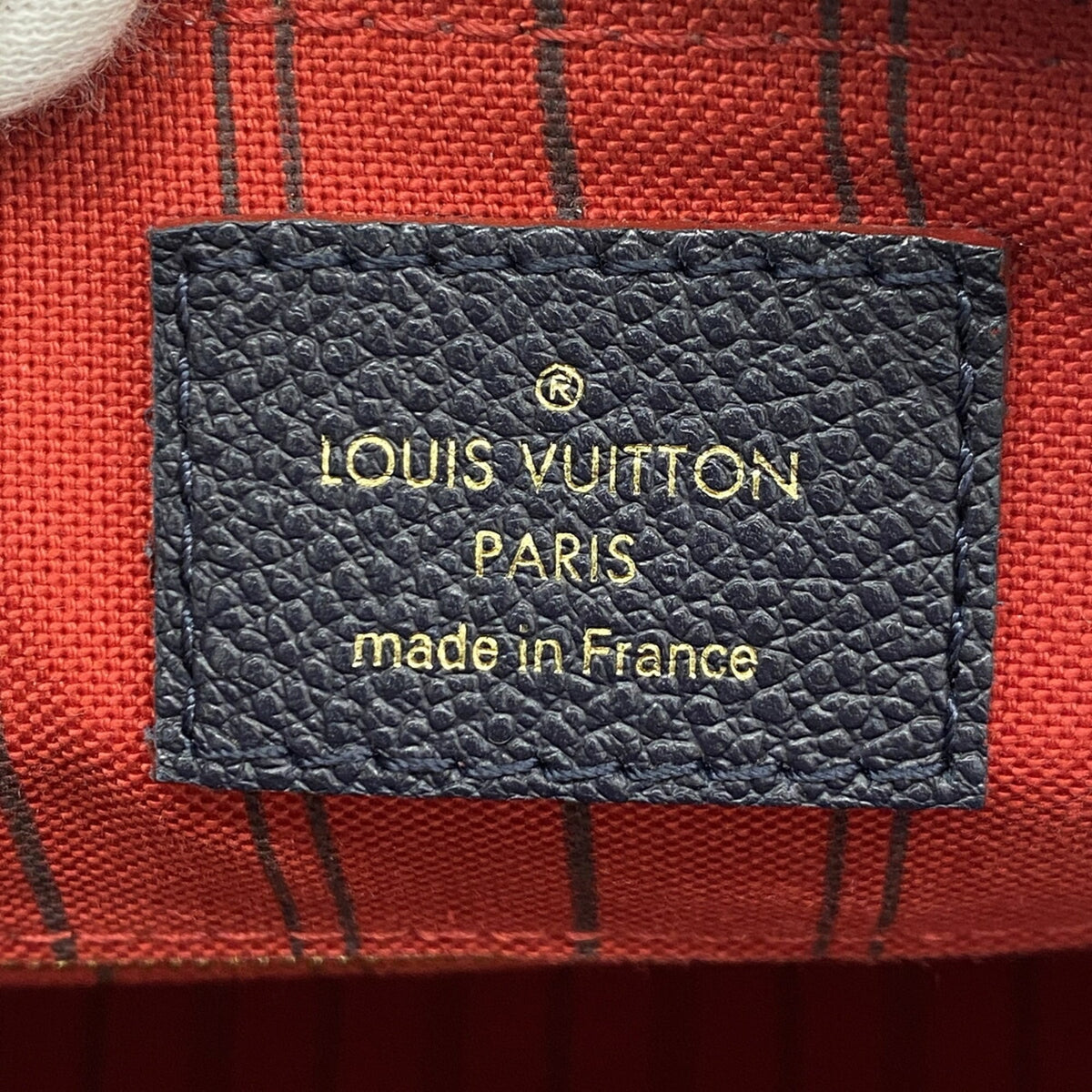 Louis Vuitton Marine Rouge Handbag (Pre-Owned)
