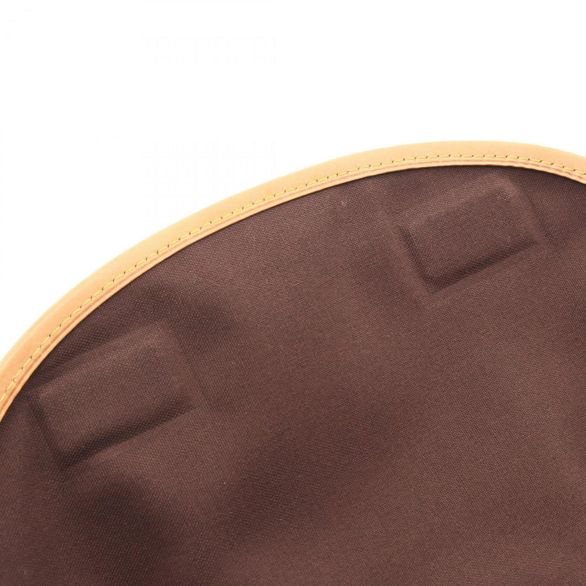 Louis Vuitton Brown Coated Canvas Leather Handbag Shoulder Bag (Pre-Owned)