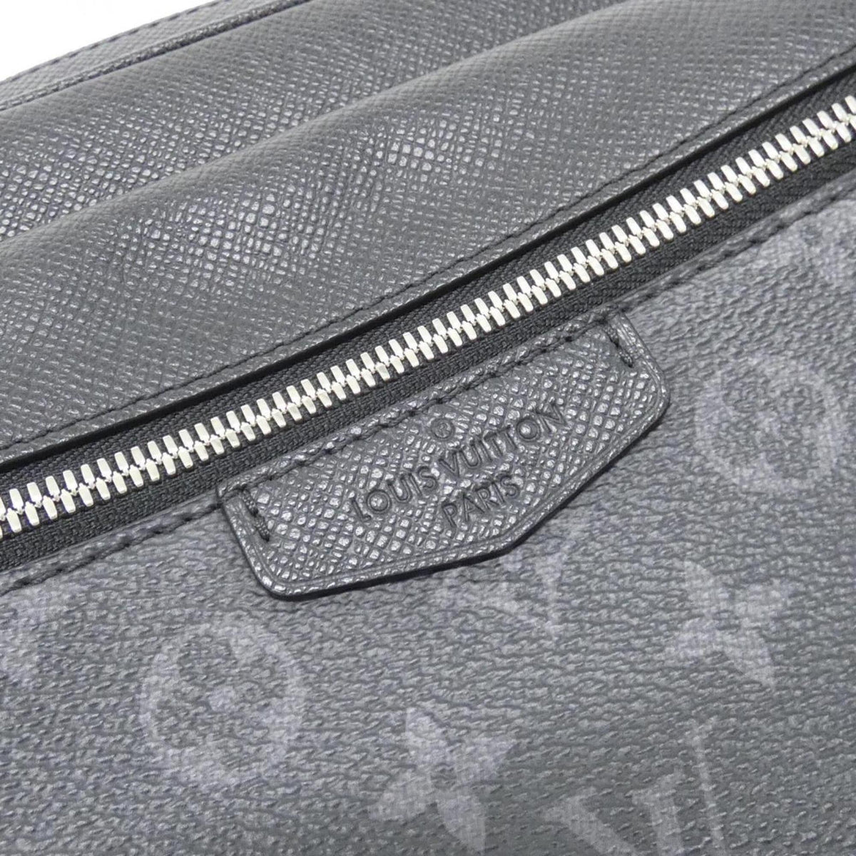 Louis Vuitton Black Coated Canvas Leather Shoulder Bag (Pre-Owned)