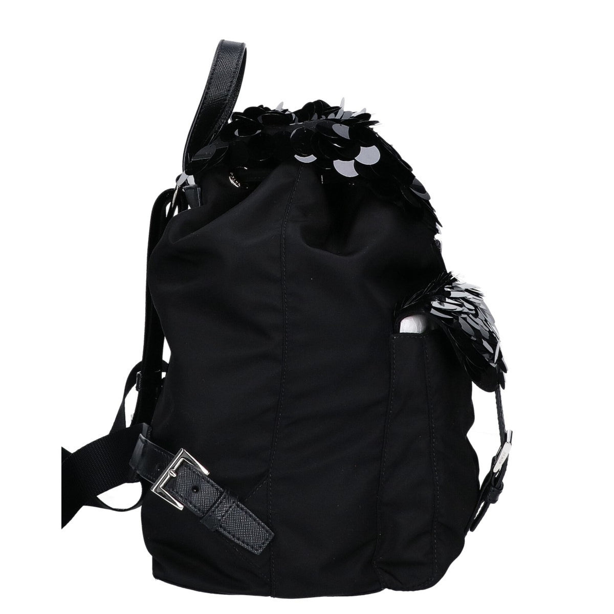 Prada Black Nylon Backpack (Pre-Owned)