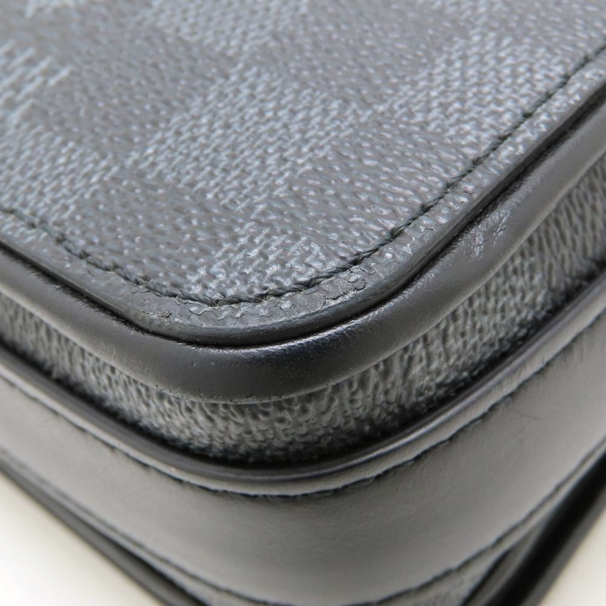 Louis Vuitton Damier Graphite Damier Graphite Damier Graphite Shoulder Bag (Pre-Owned)