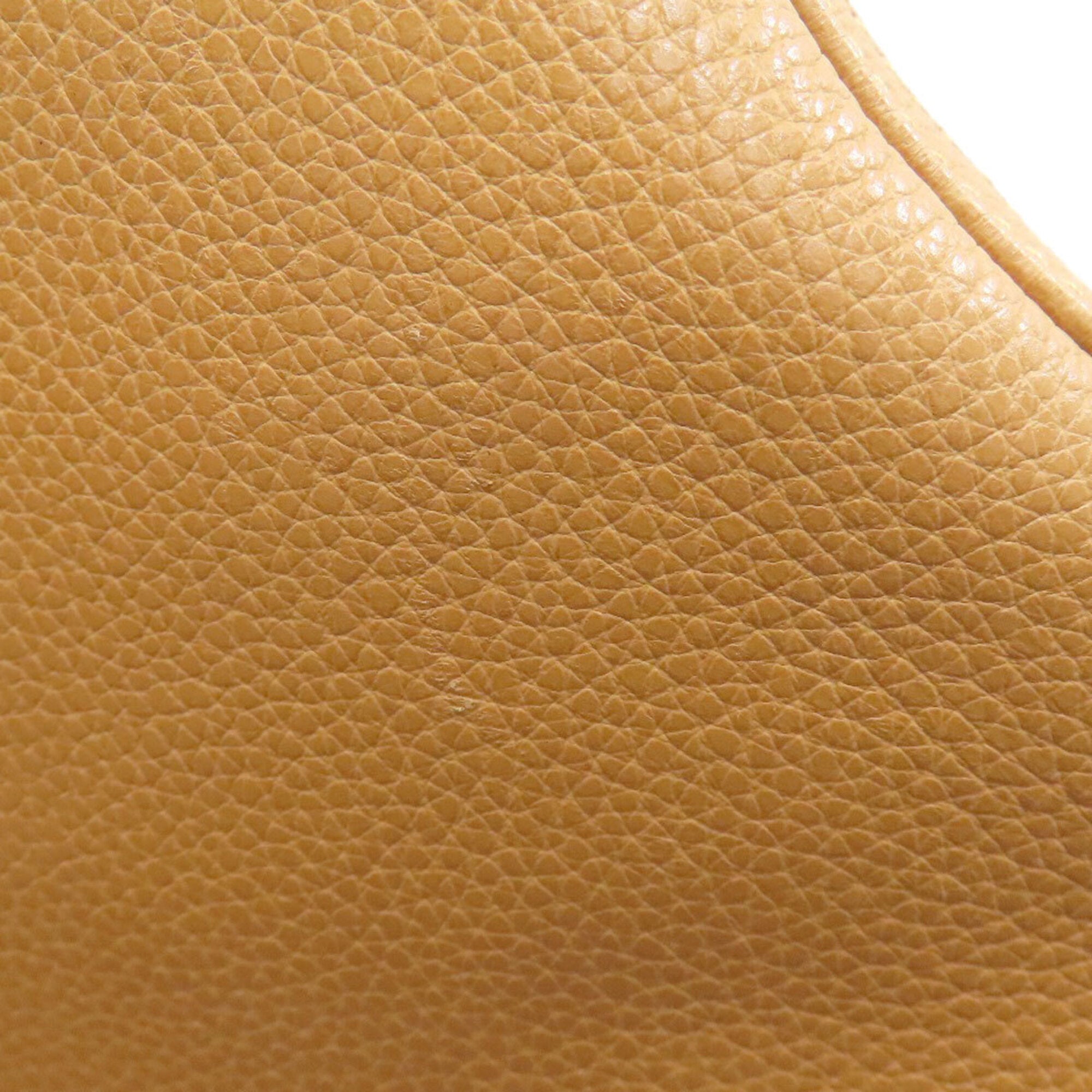 Longchamp Beige Leather Shoulder Bag (Pre-Owned)