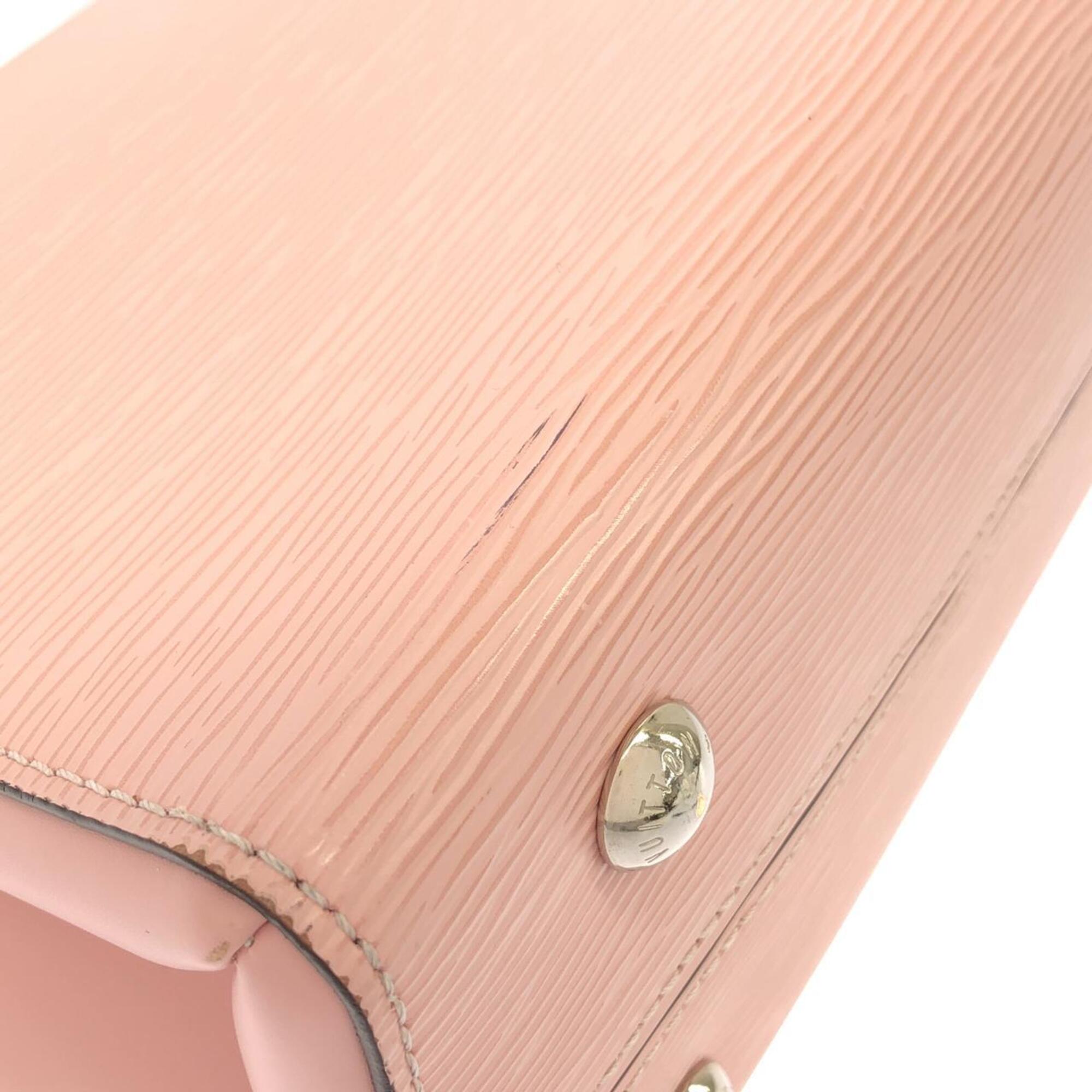 Louis Vuitton Rose Ballerine Leather Handbag (Pre-Owned)