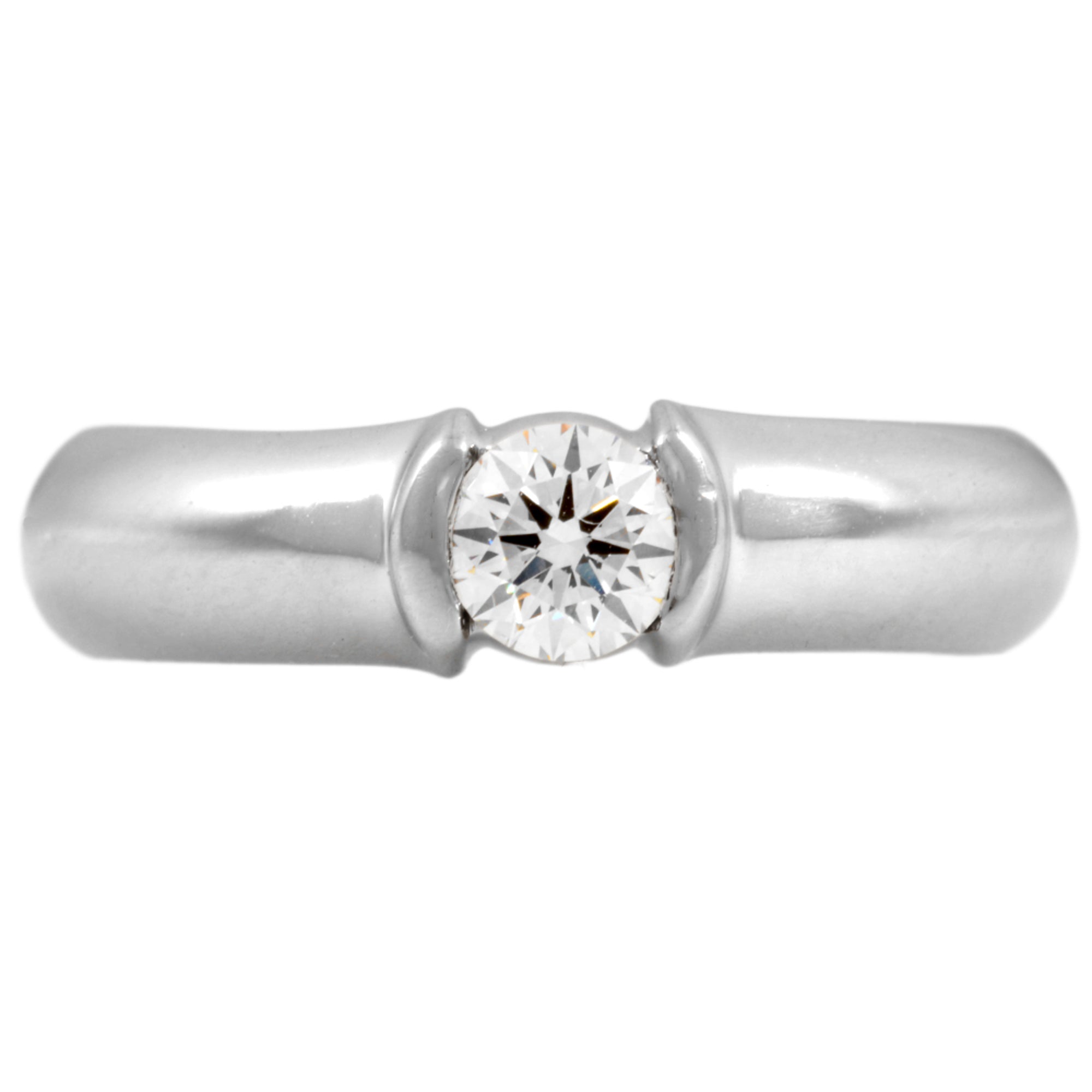Tiffany Platinum 950 Band Ring (Pre-Owned)