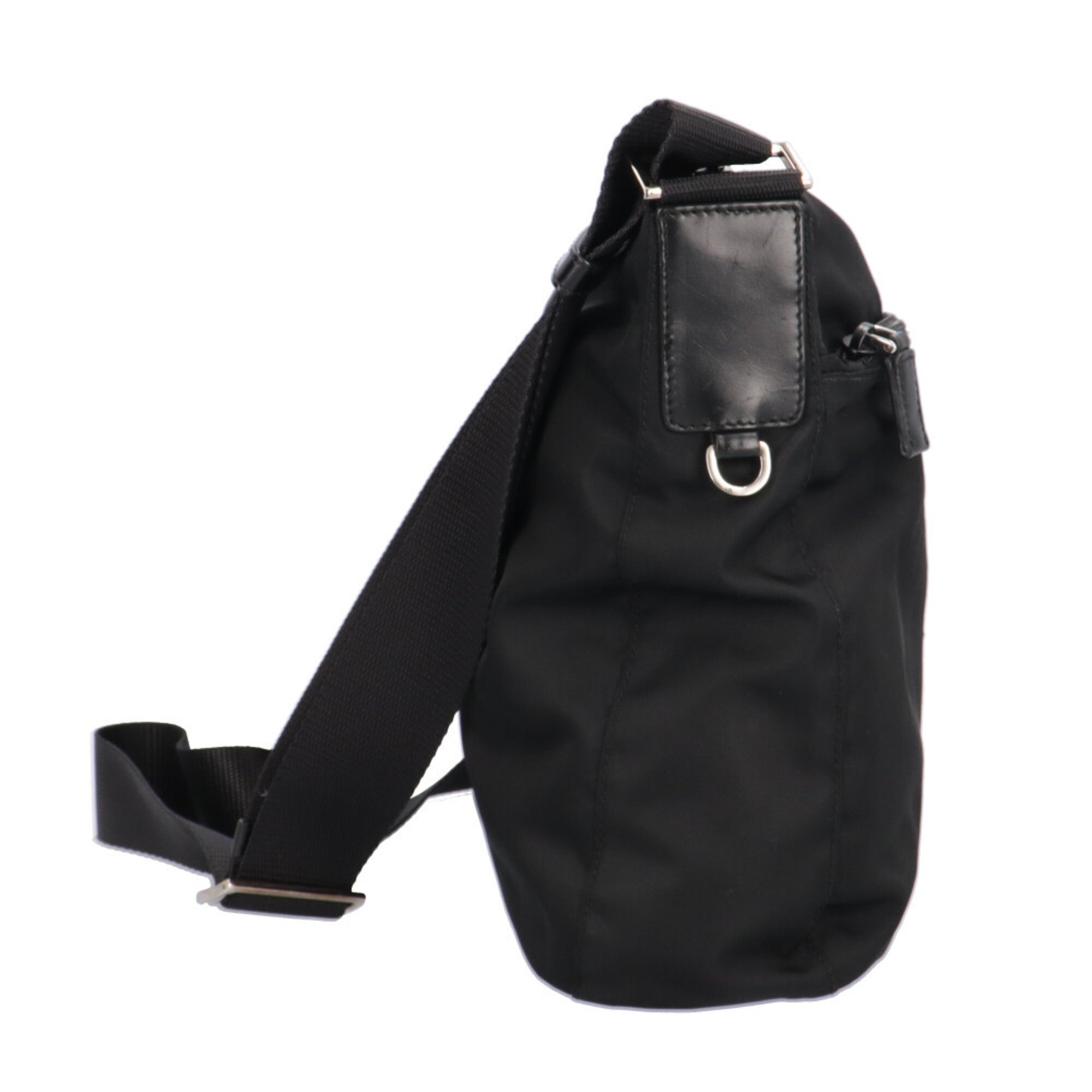 Prada Black Nylon Shoulder Bag (Pre-Owned)