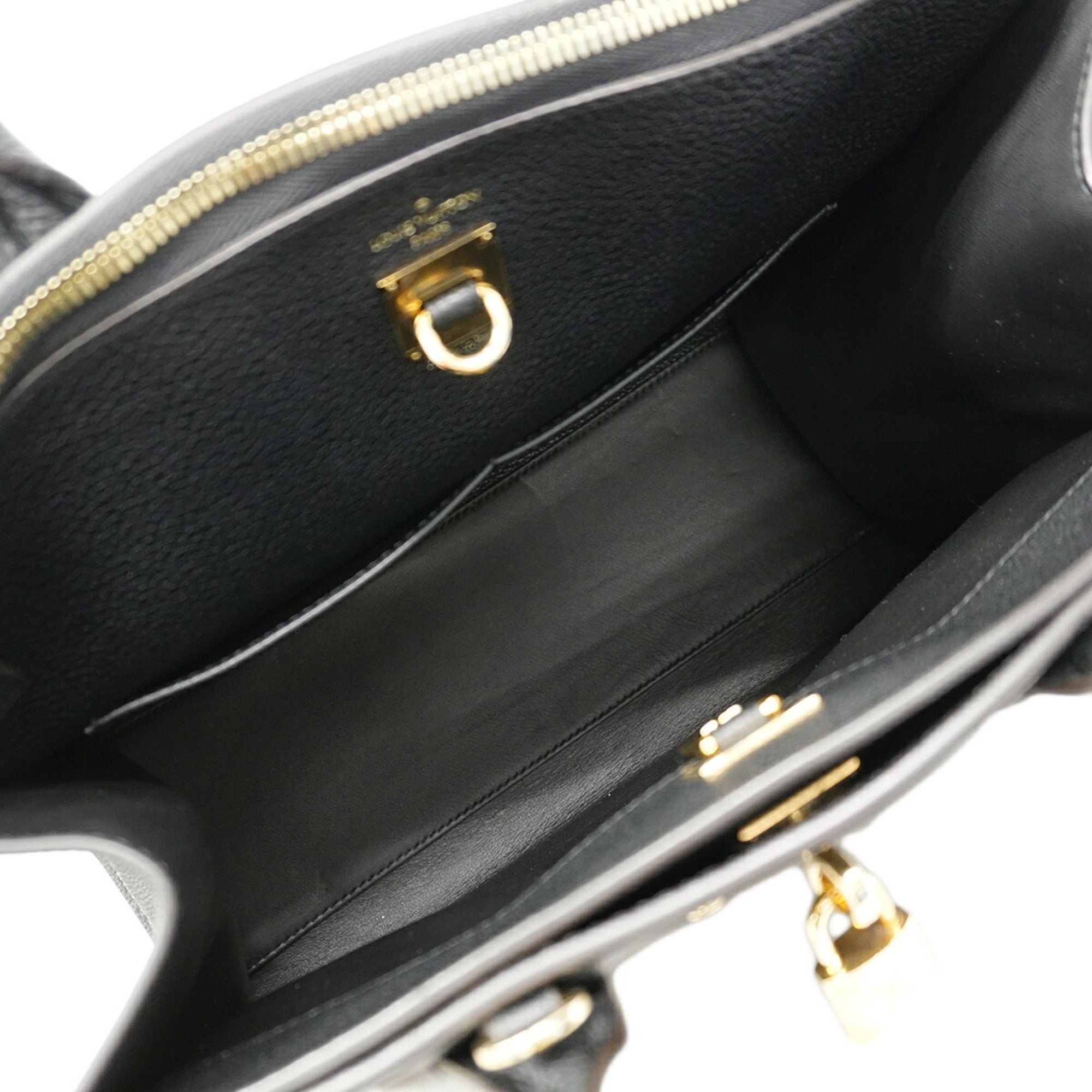 Louis Vuitton Noir Handbag (Pre-Owned)