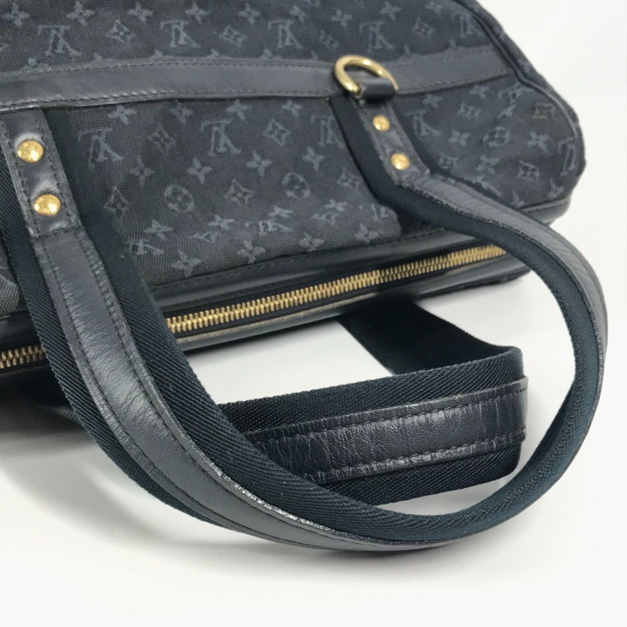 Louis Vuitton Tst Blue Monogram Mini Boston Bag Shoulder Bag (Pre-Owned)