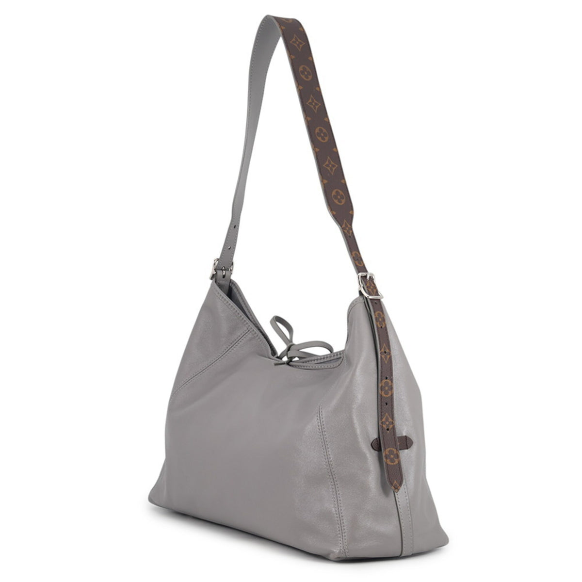 Louis Vuitton Gray Or Handbag Pouch Shoulder Bag (Pre-Owned)