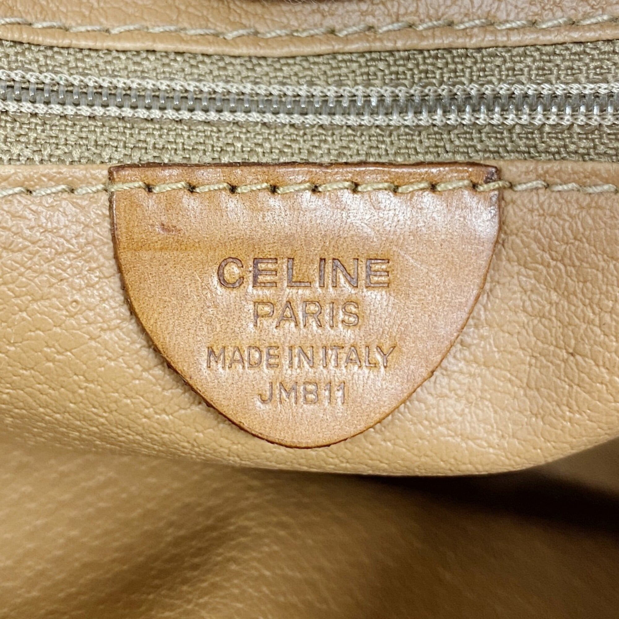 Celine Brown Pvc Shoulder Bag (Pre-Owned)