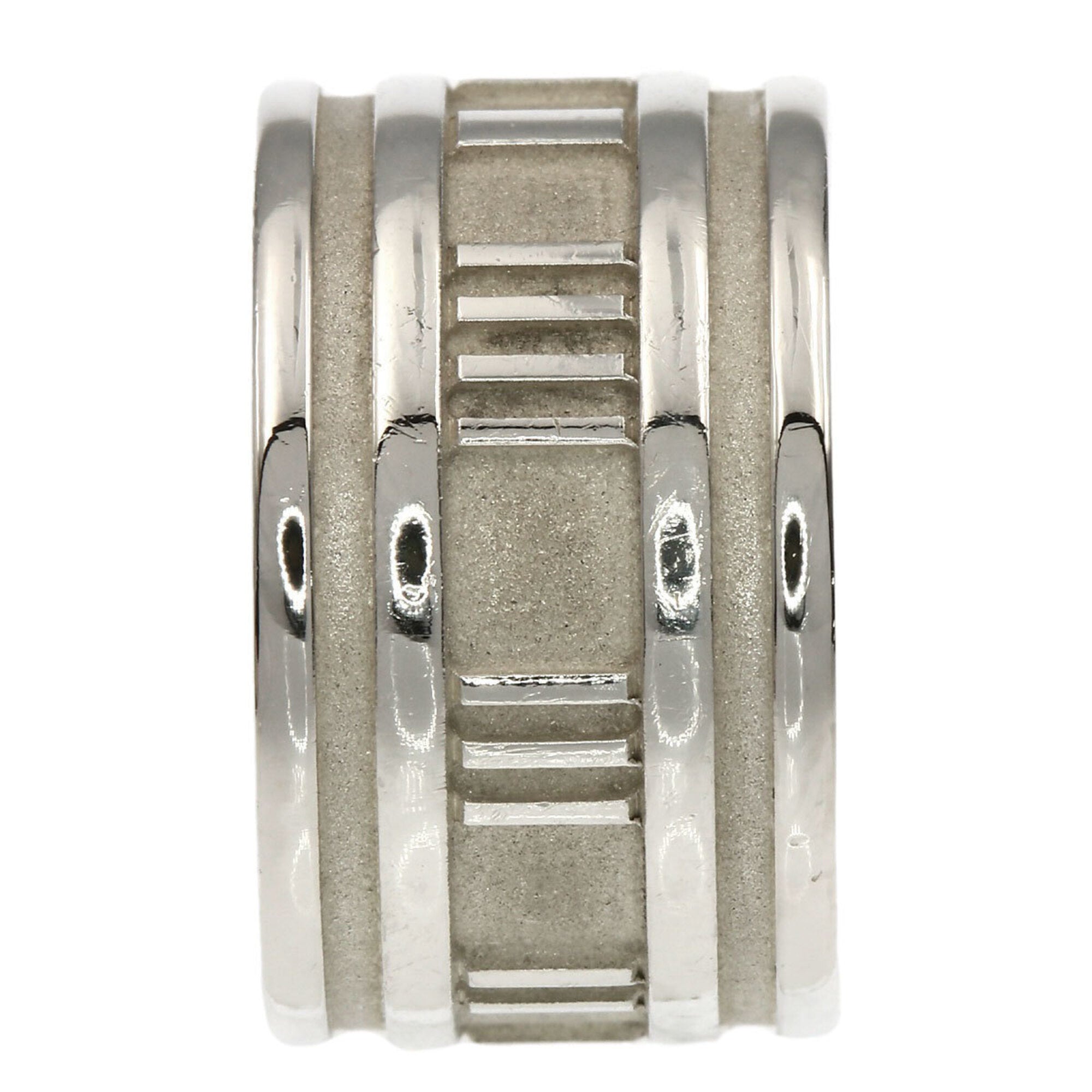 Tiffany Silver Silver Band Ring (Pre-Owned)