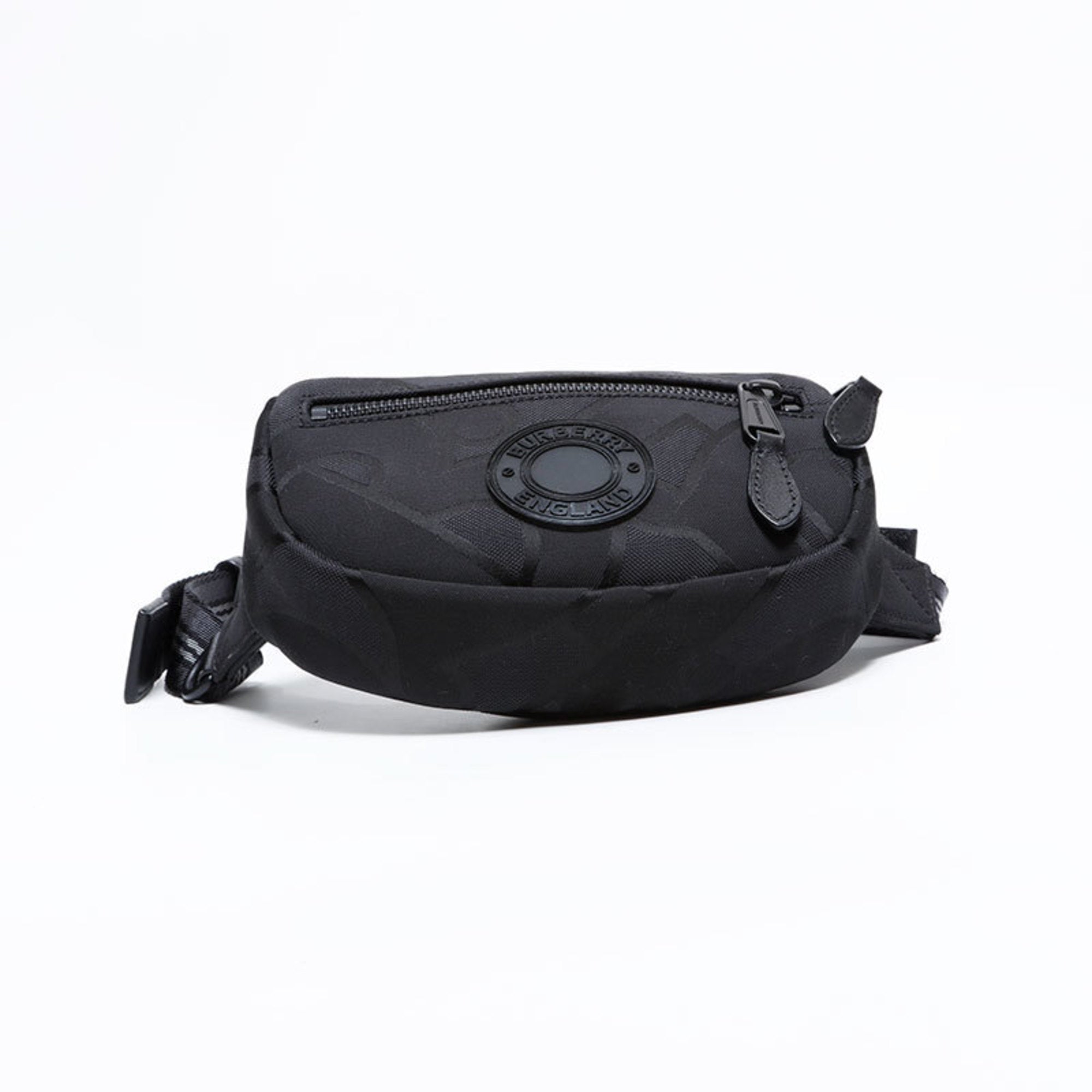Burberry Black Nylon Fanny Pack Shoulder Bag (Pre-Owned)