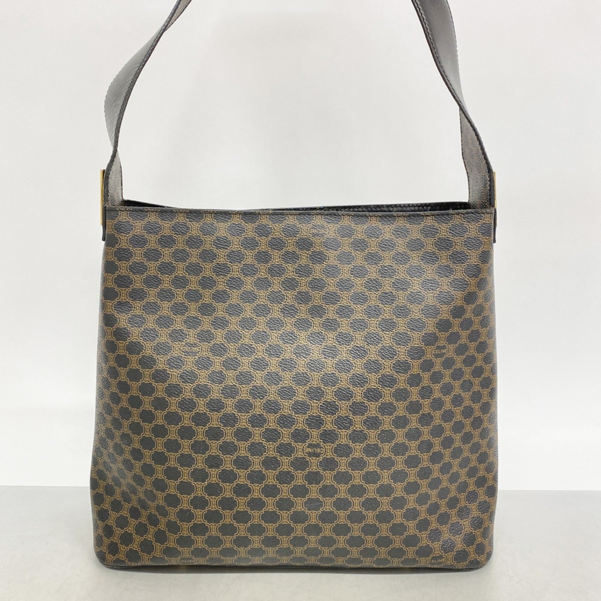 Celine Black Pvc Shoulder Bag (Pre-Owned)