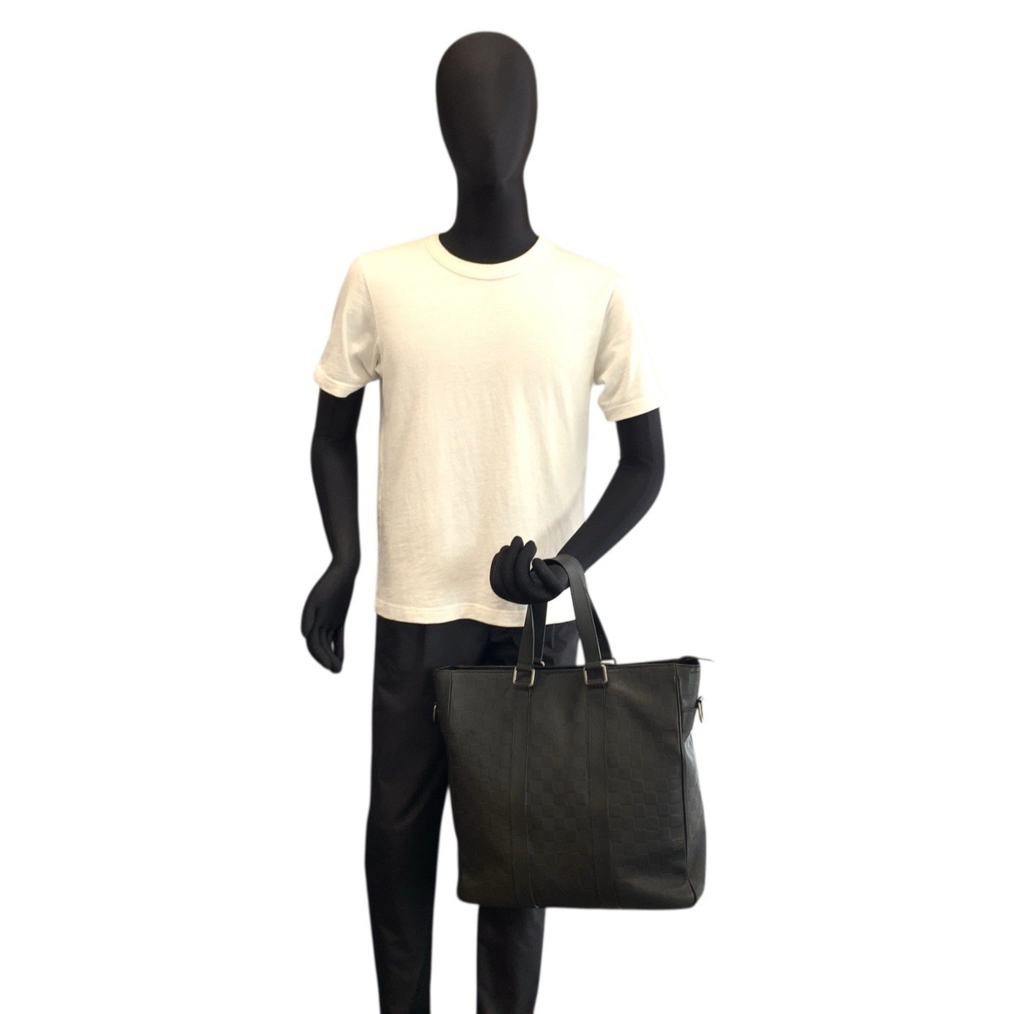 Louis Vuitton Black Onyx Damier Infini Tote Bag (Pre-Owned)