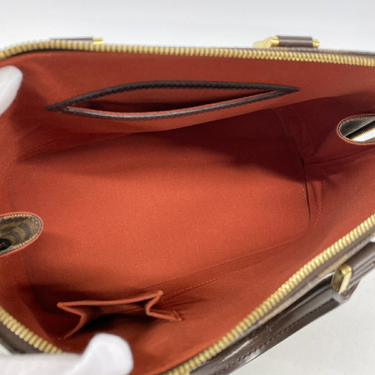 Louis Vuitton Ebene Handbag (Pre-Owned)
