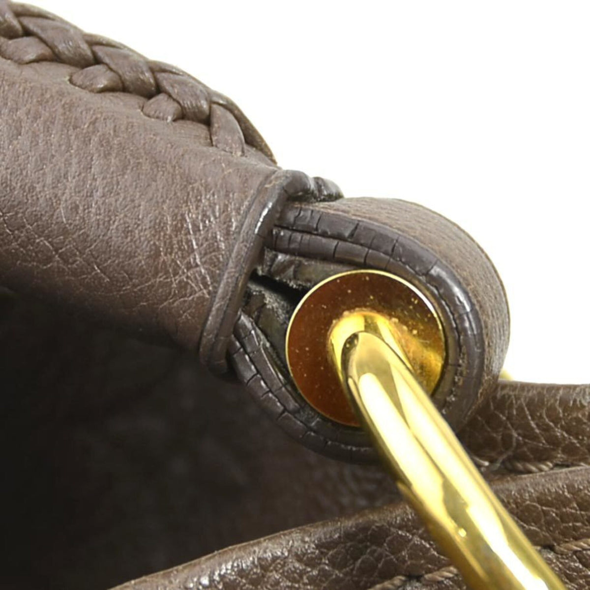 Louis Vuitton Brown Monogram Empreinte Shoulder Bag (Pre-Owned)