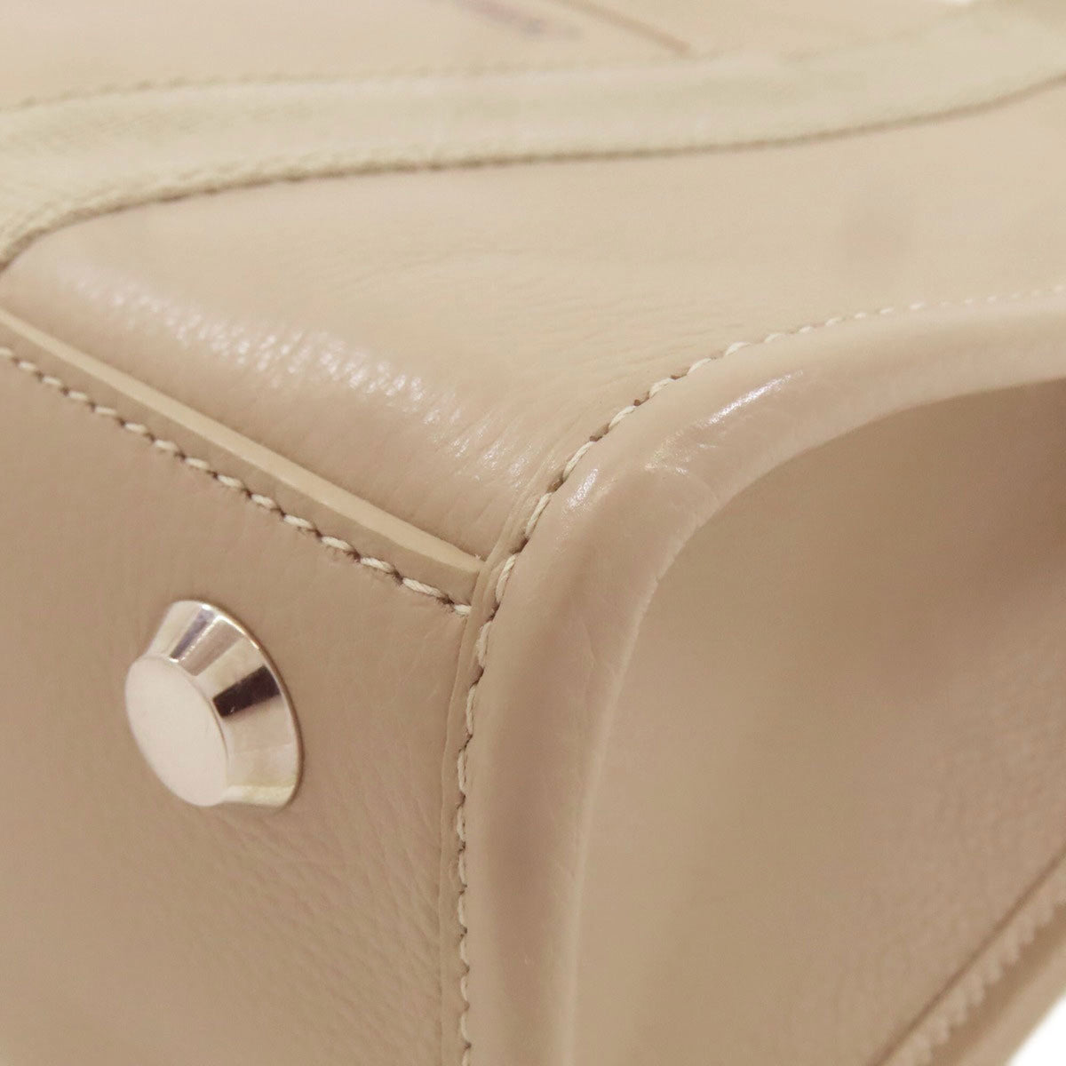 Balenciaga Grayish Leather Handbag (Pre-Owned)