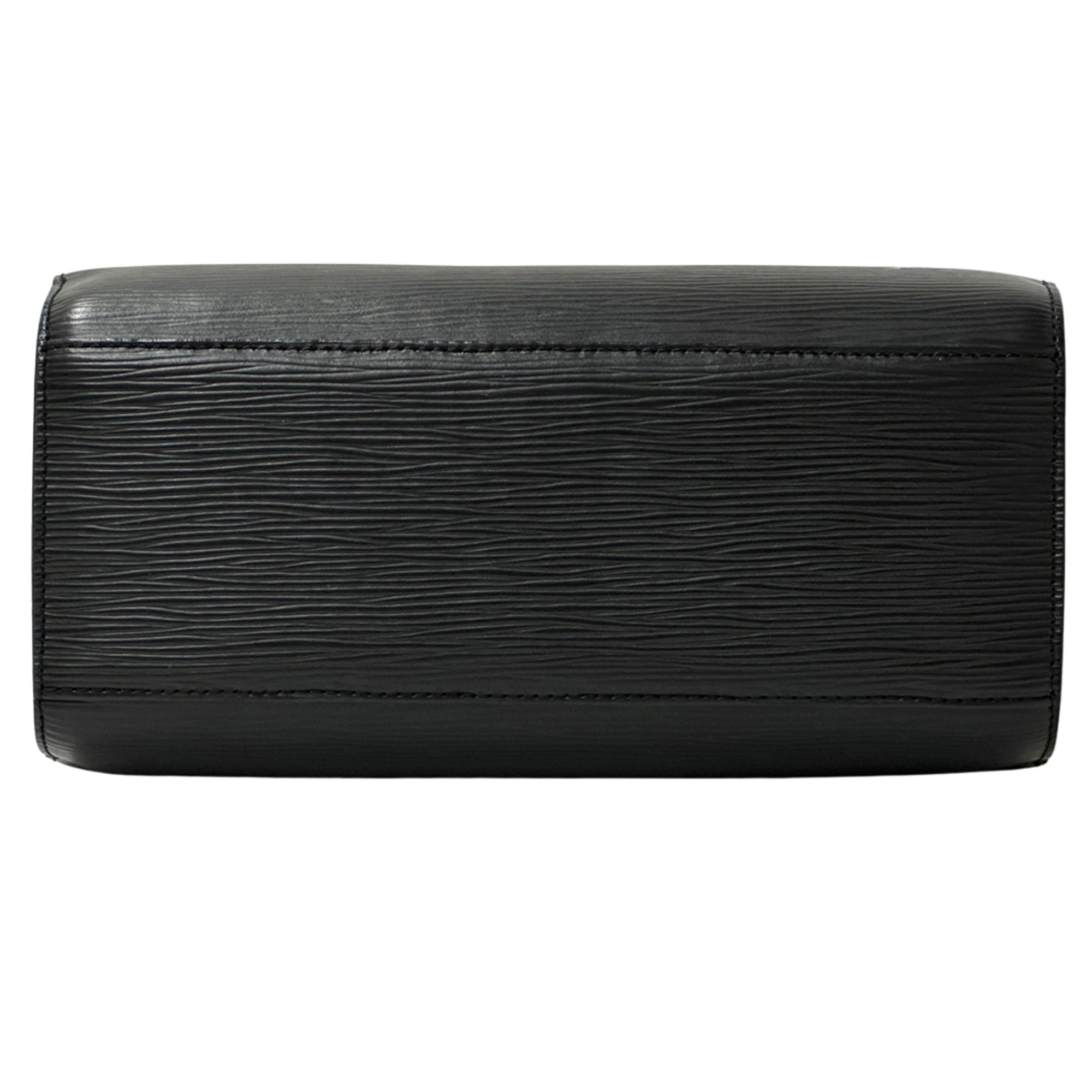 Louis Vuitton Black Noir Epi Leather Handbag (Pre-Owned)