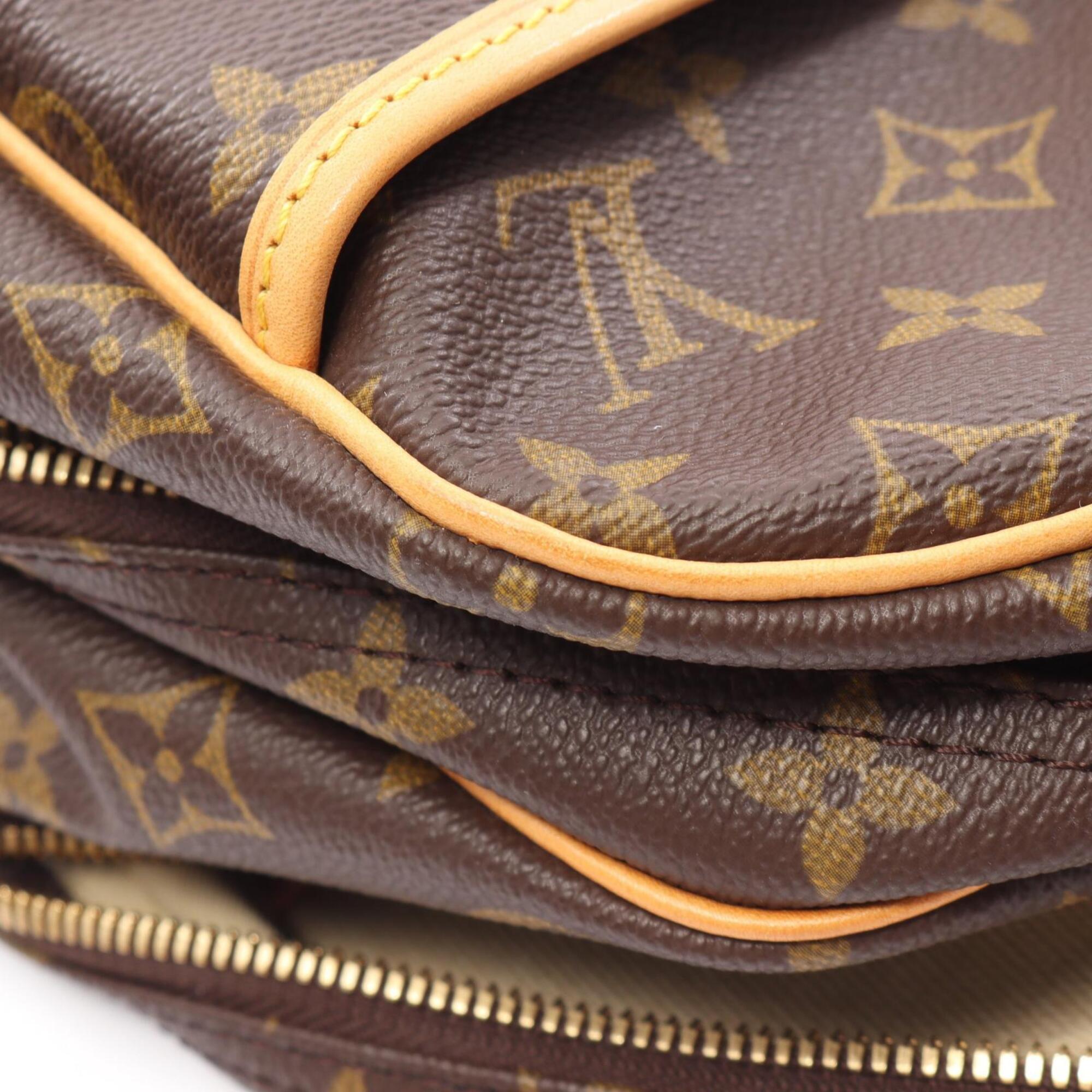 Louis Vuitton Brown Monogram Monogram Boston Bag Handbag (Pre-Owned)