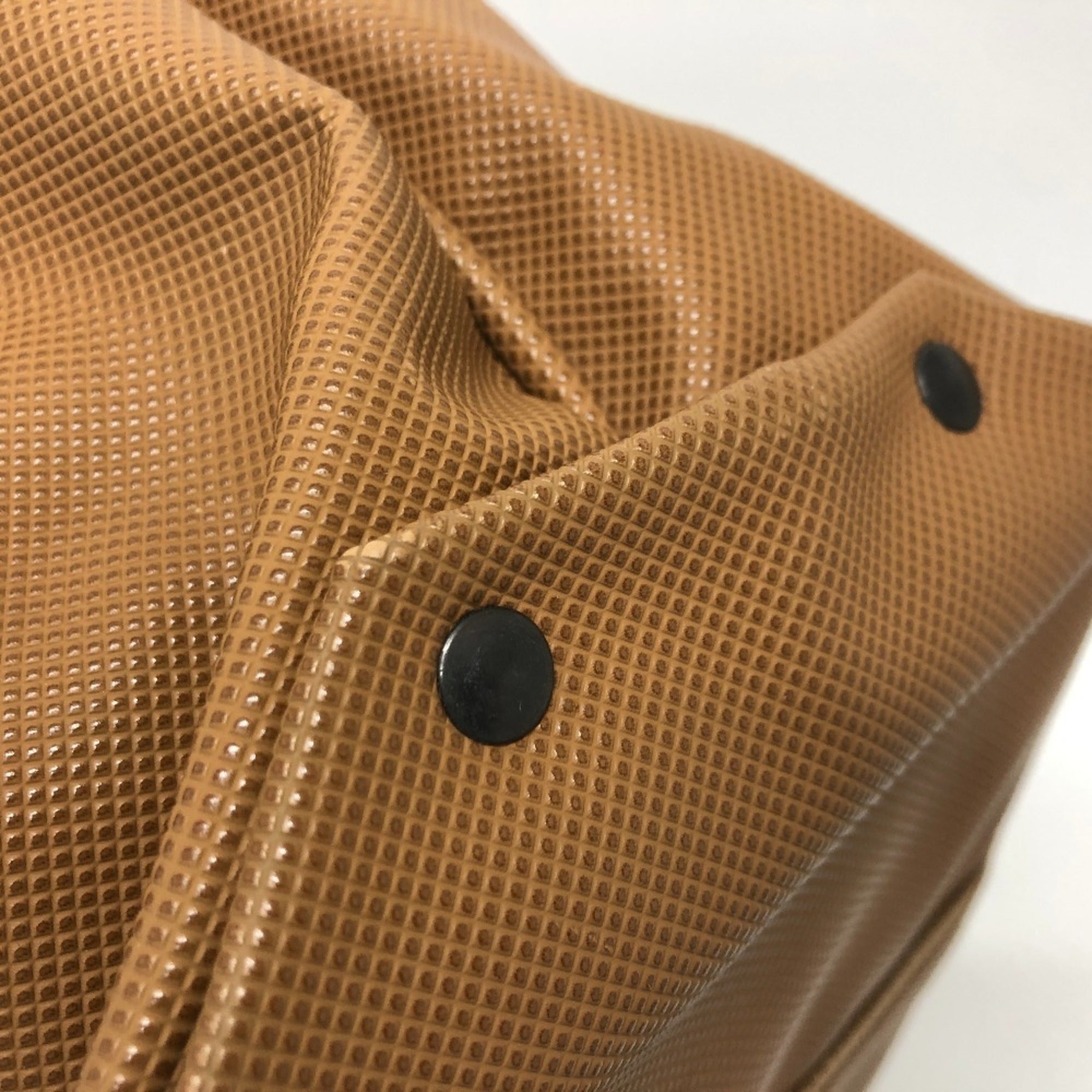 Bottega Veneta Brown Pvc Handbag Tote Bag (Pre-Owned)