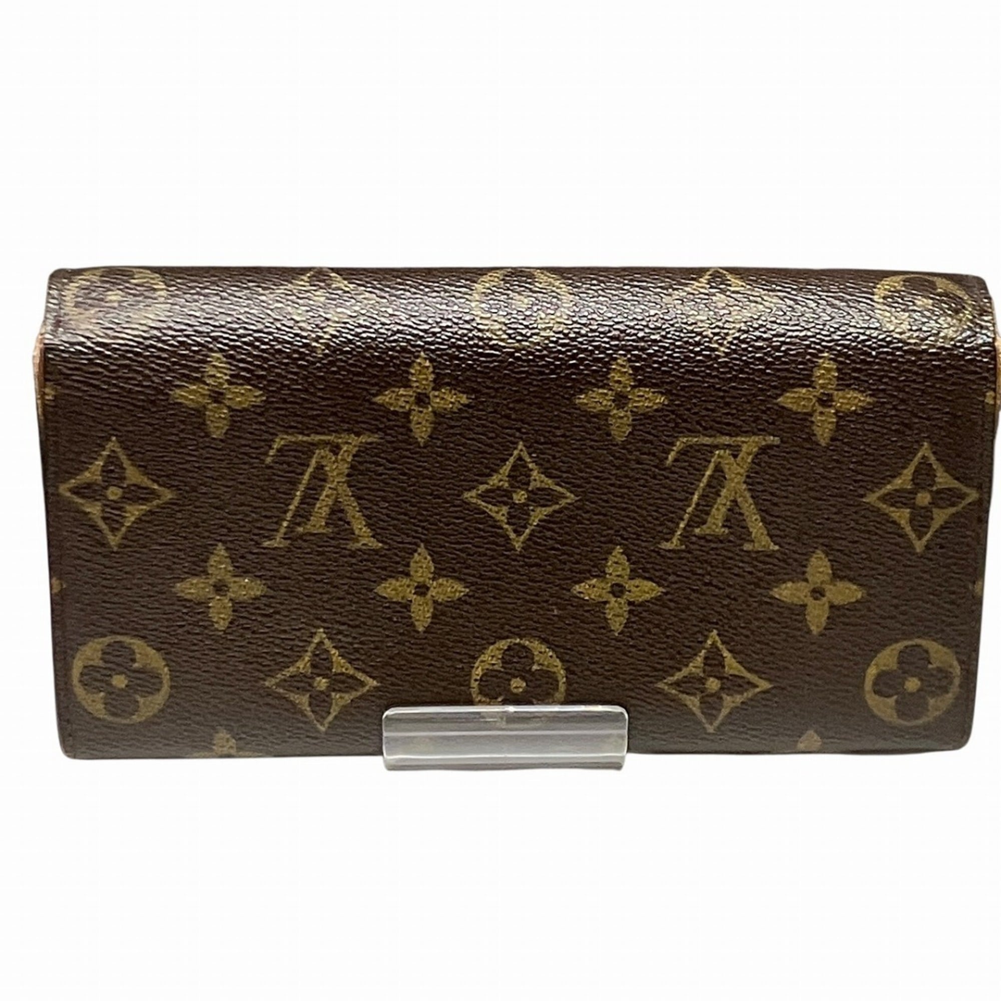 Louis Vuitton Monogram Brown Monogram Long Wallet (Bi-Fold) (Pre-Owned)