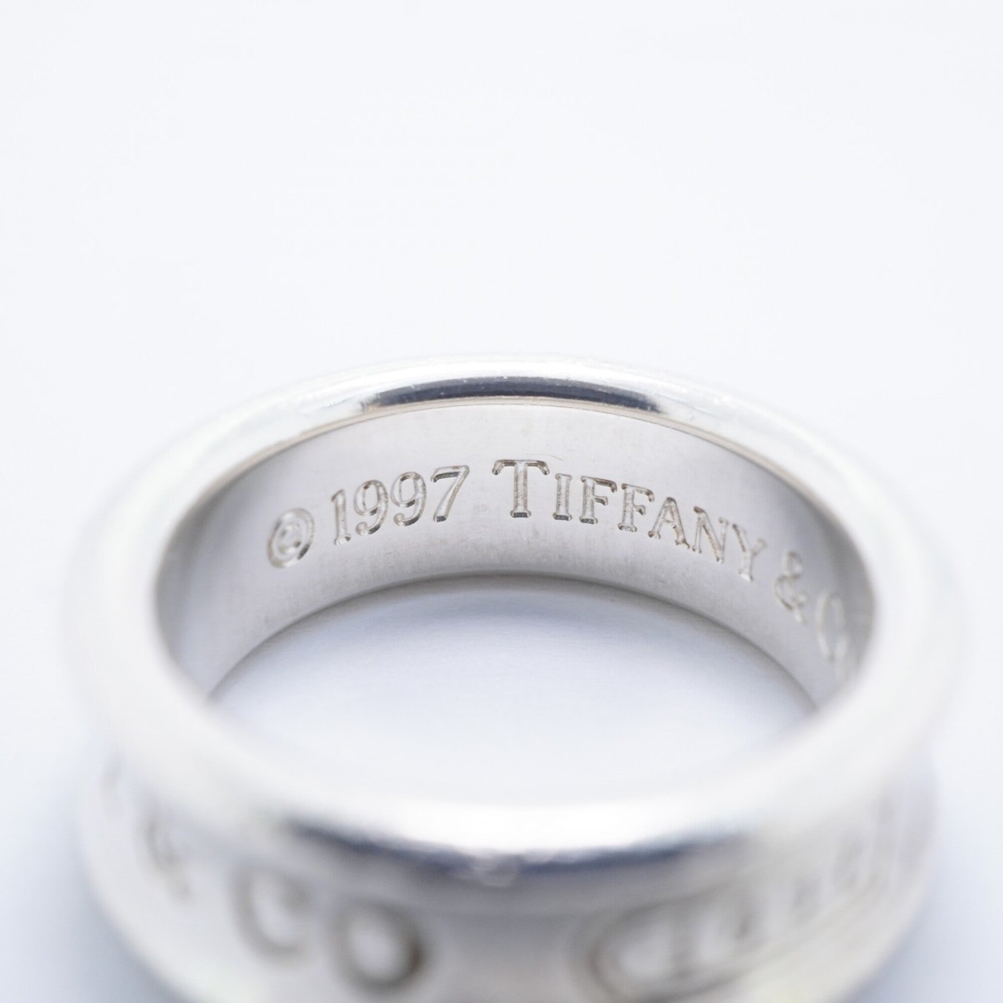 Tiffany Silver 925 Band Ring (Pre-Owned)