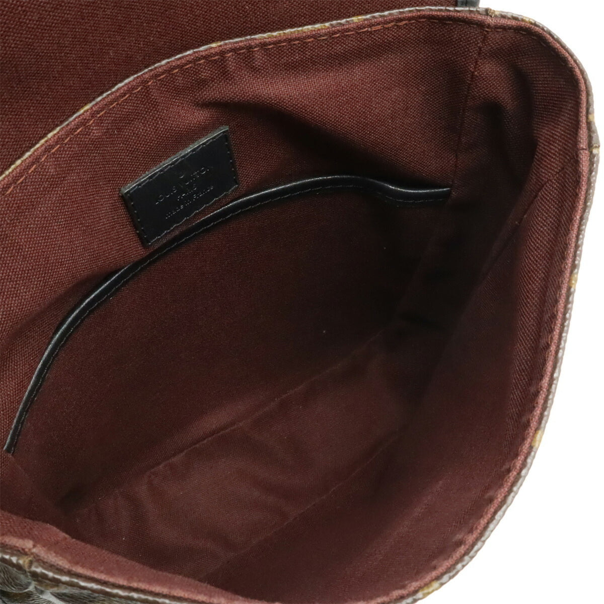Louis Vuitton Black Brown Monogram Monogram Pochette Shoulder Bag (Pre-Owned)
