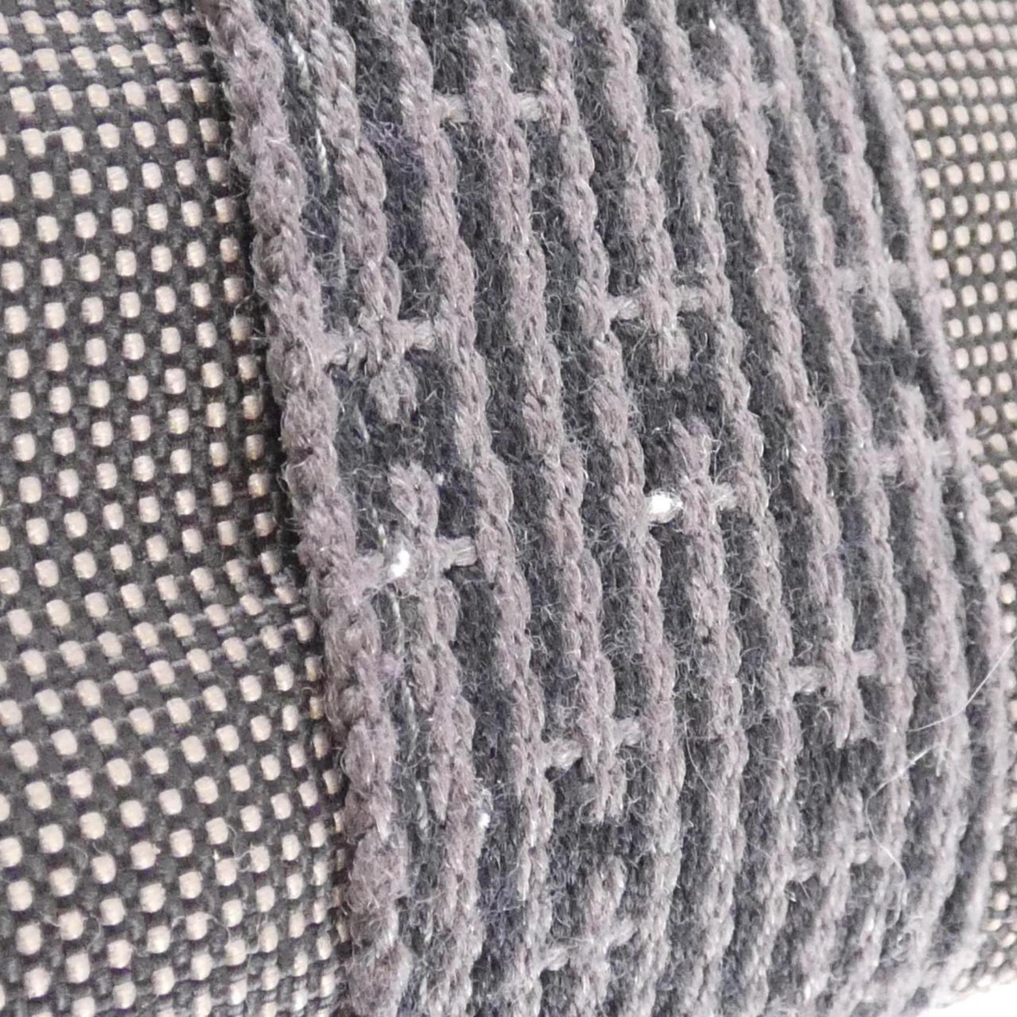 Hermes Black Canvas Handbag (Pre-Owned)