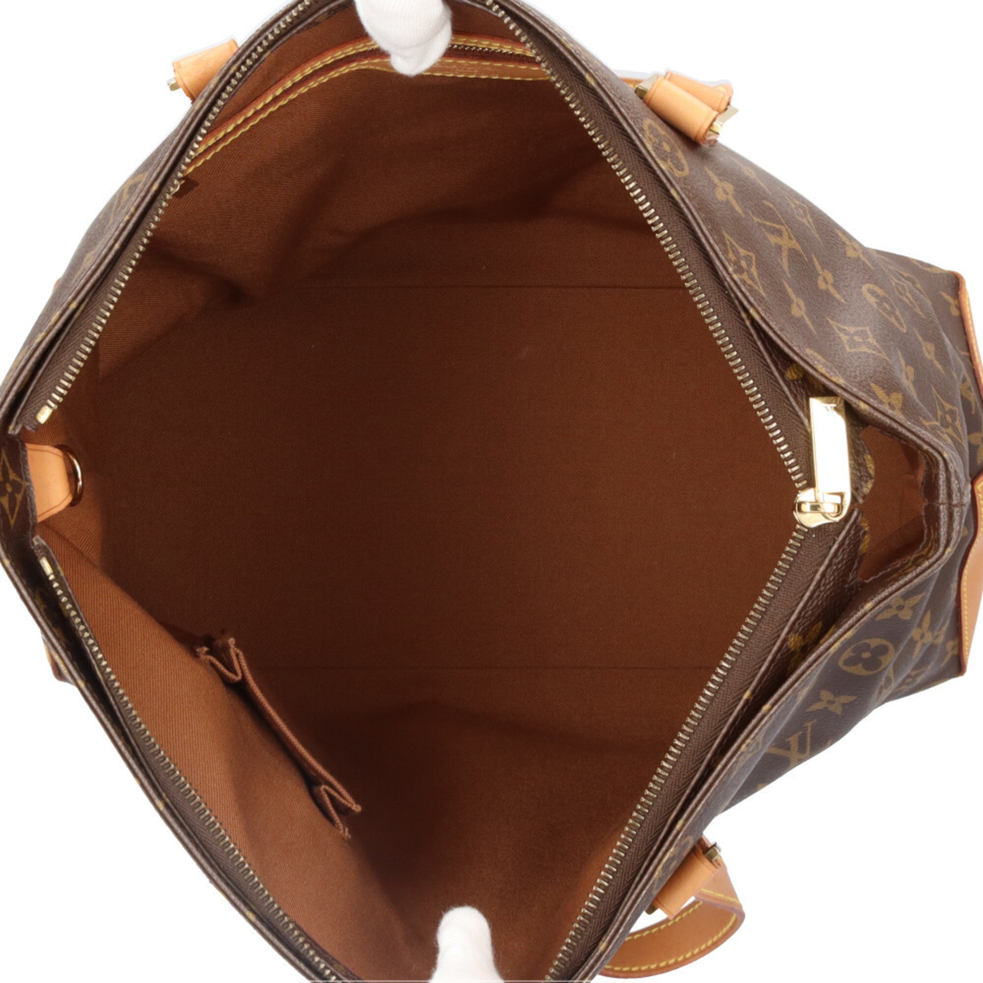 Louis Vuitton Brown Monogram Canvas Tote Bag (Pre-Owned)