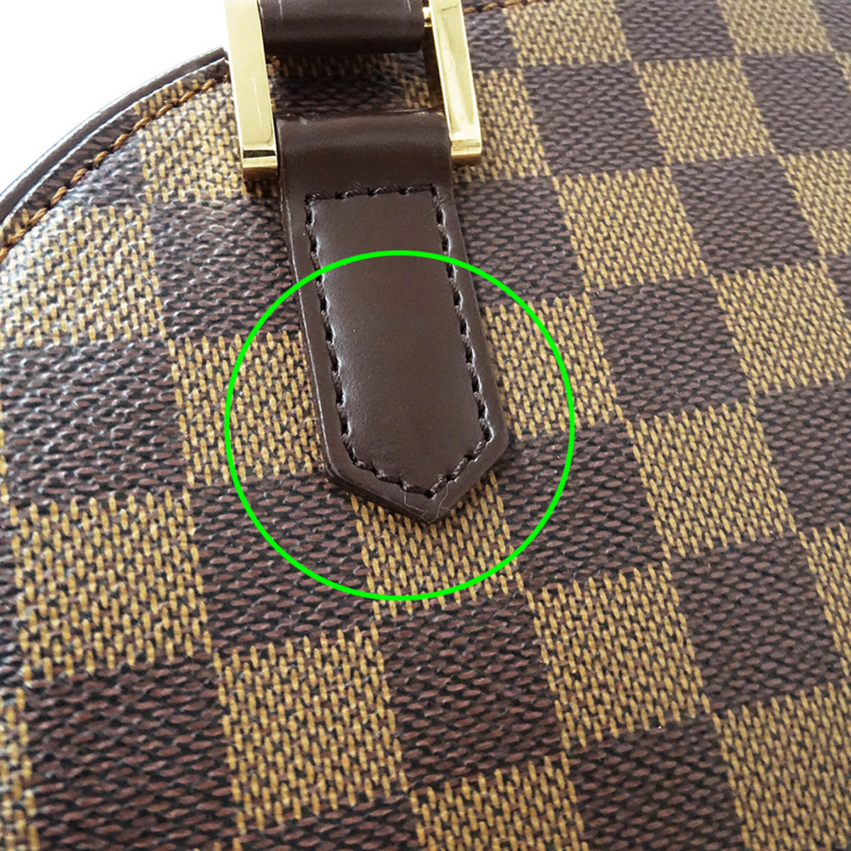 Louis Vuitton Brown Damier Canvas Damier Canvas Handbag (Pre-Owned)
