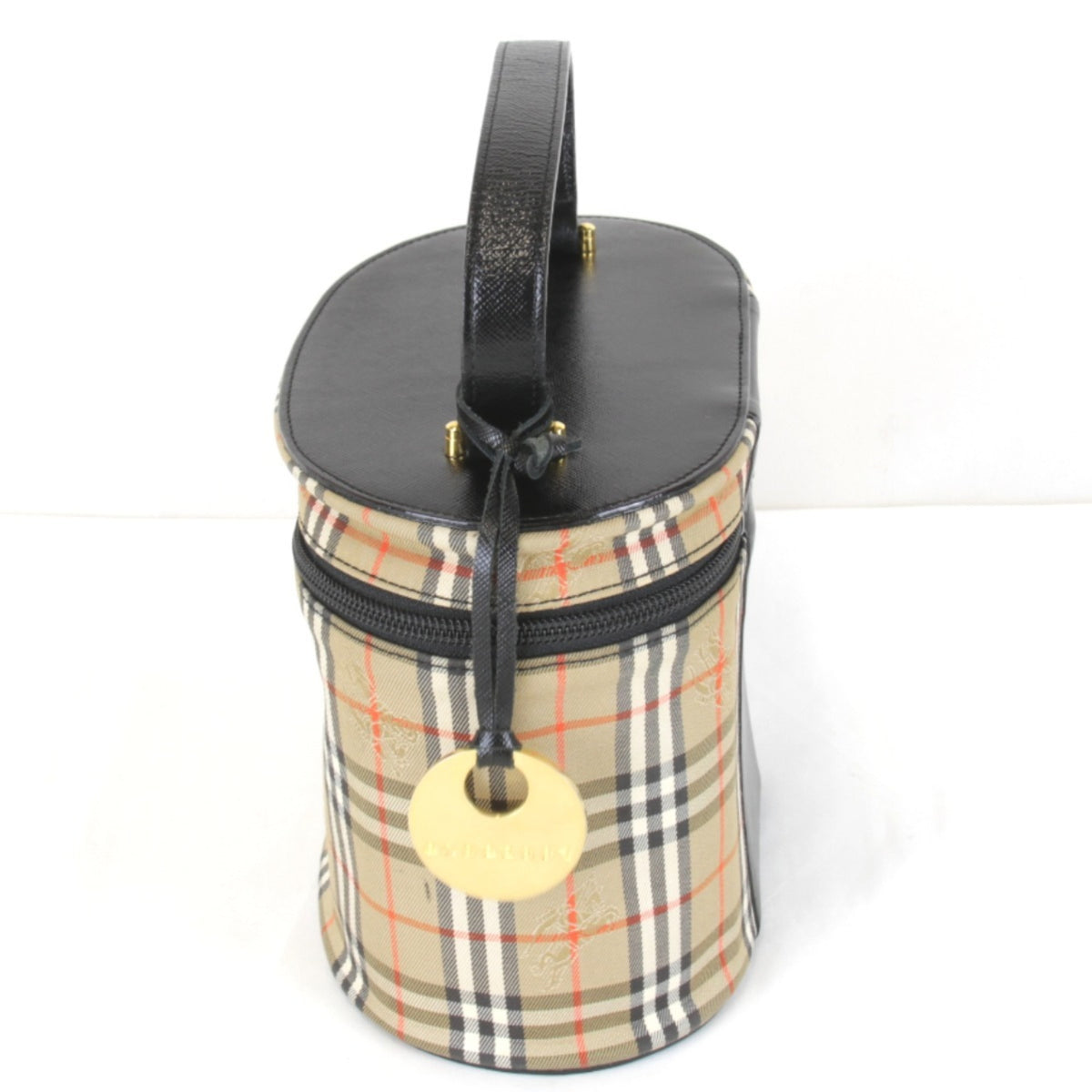 Burberry Beige Canvas Vanity Bag (Pre-Owned)