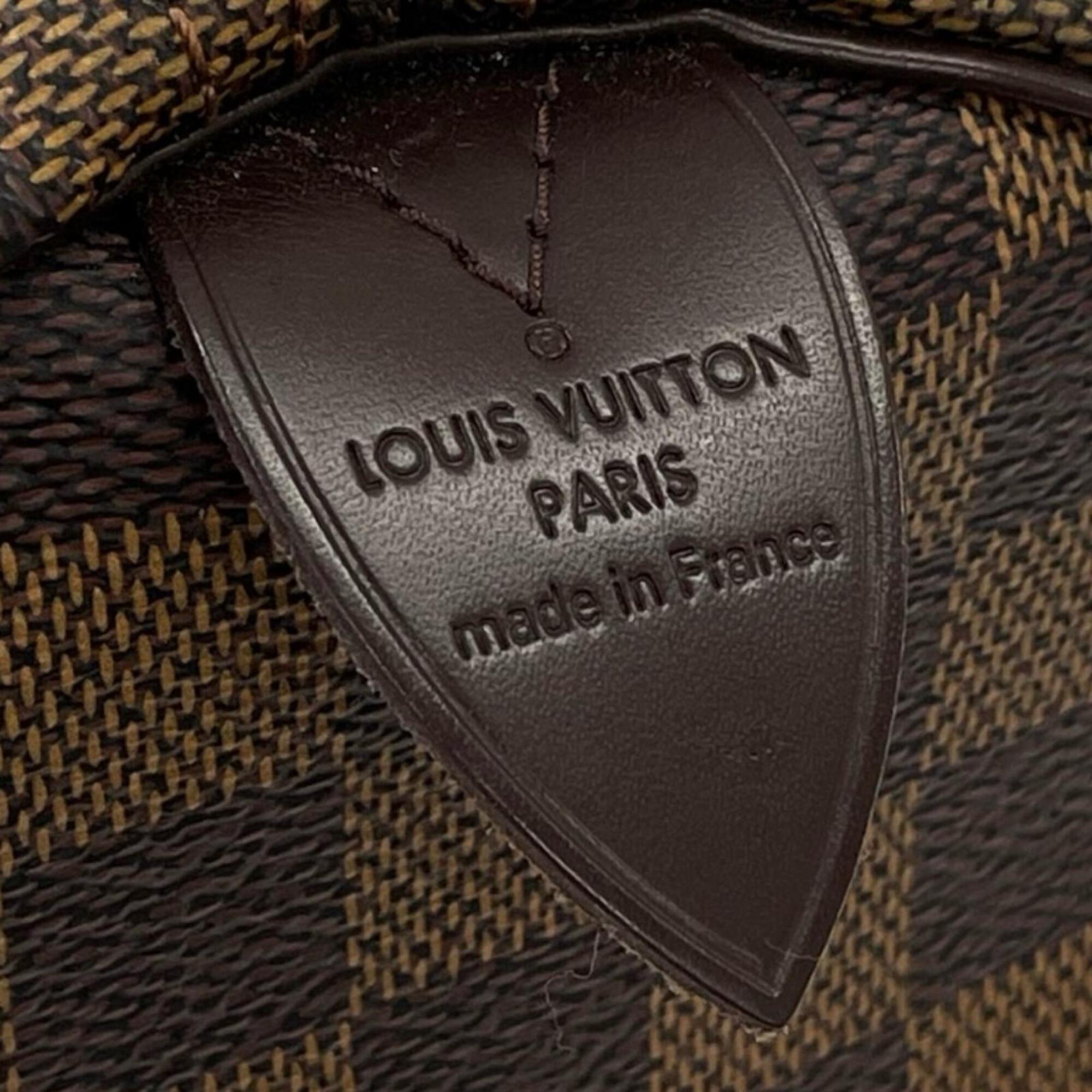 Louis Vuitton Damier Brown Damier Canvas Handbag (Pre-Owned)