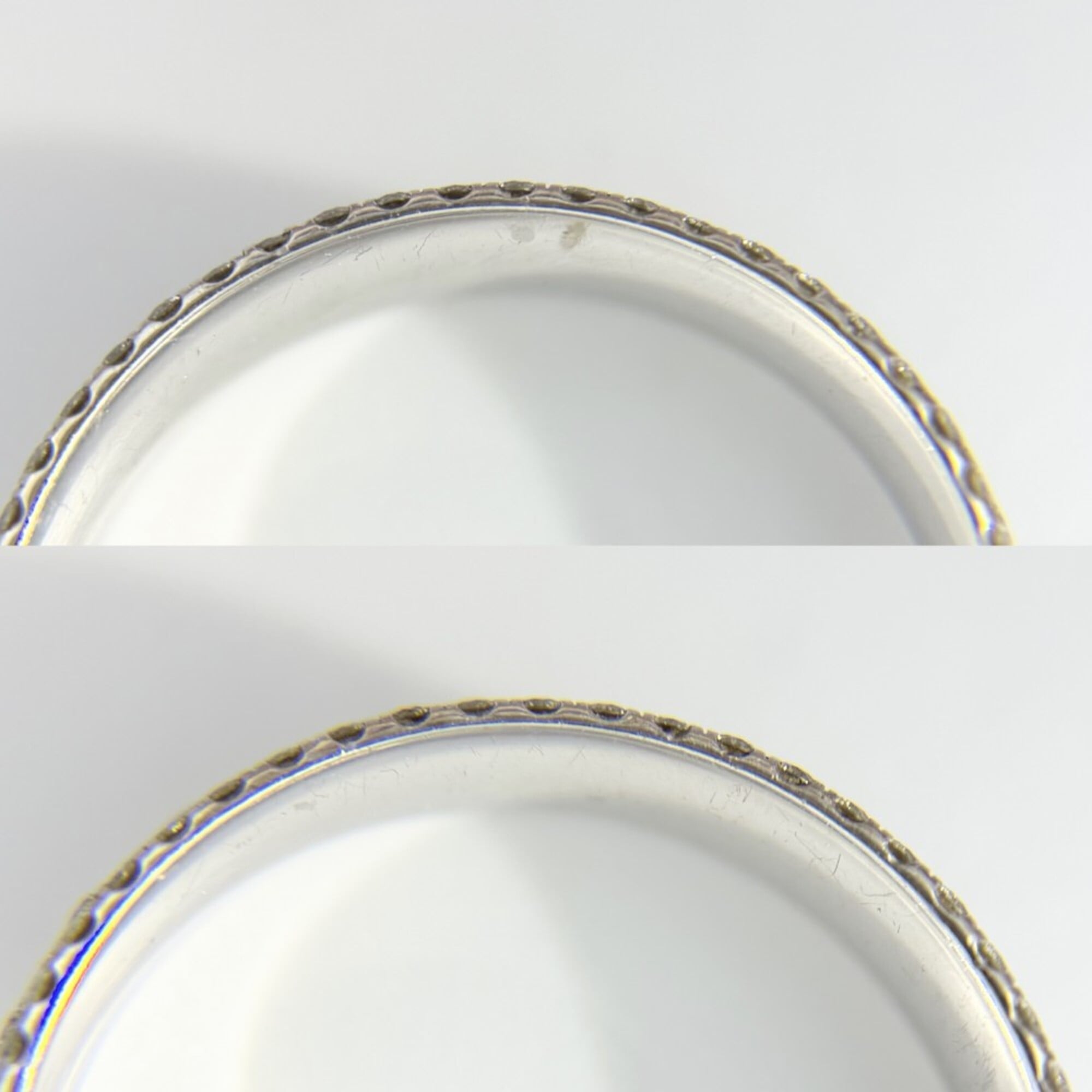 Tiffany White Gold (18K) Band Ring (Pre-Owned)