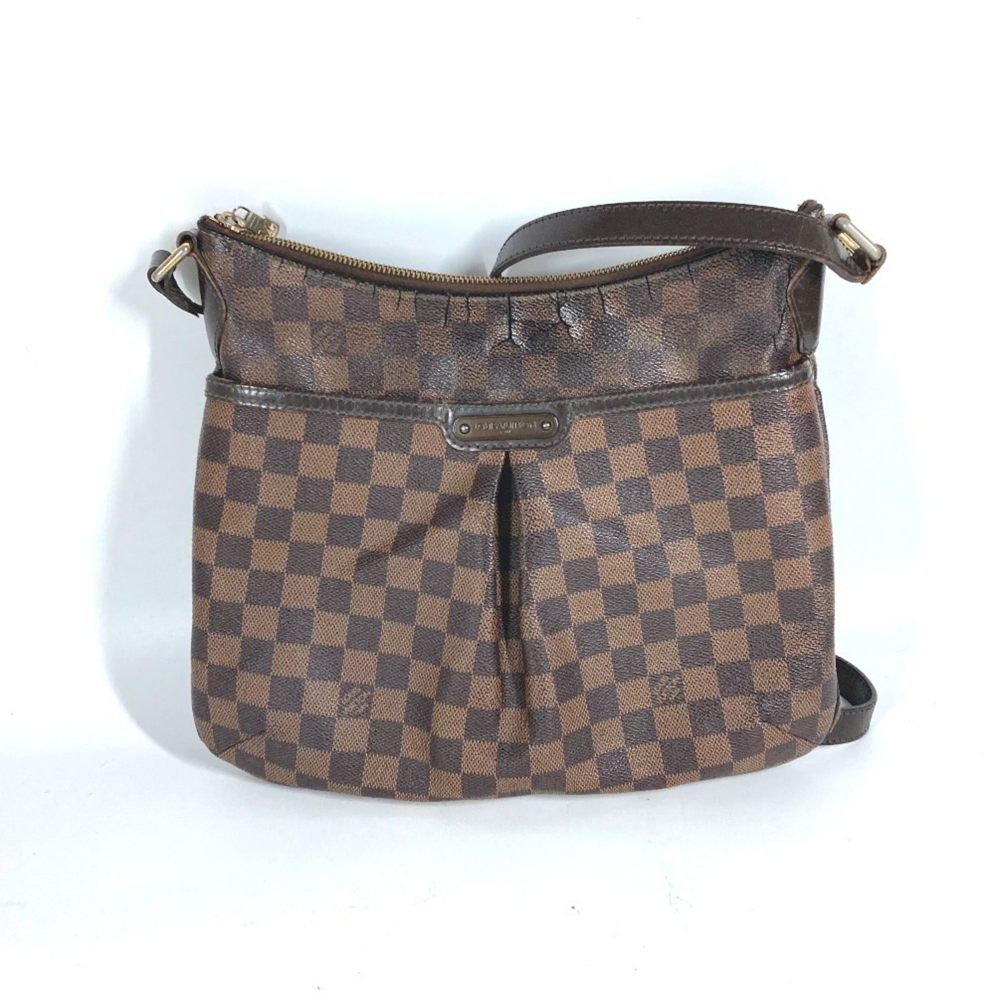 Louis Vuitton Brown Damier Canvas Ebene Damier Canvas Shoulder Bag (Pre-Owned)
