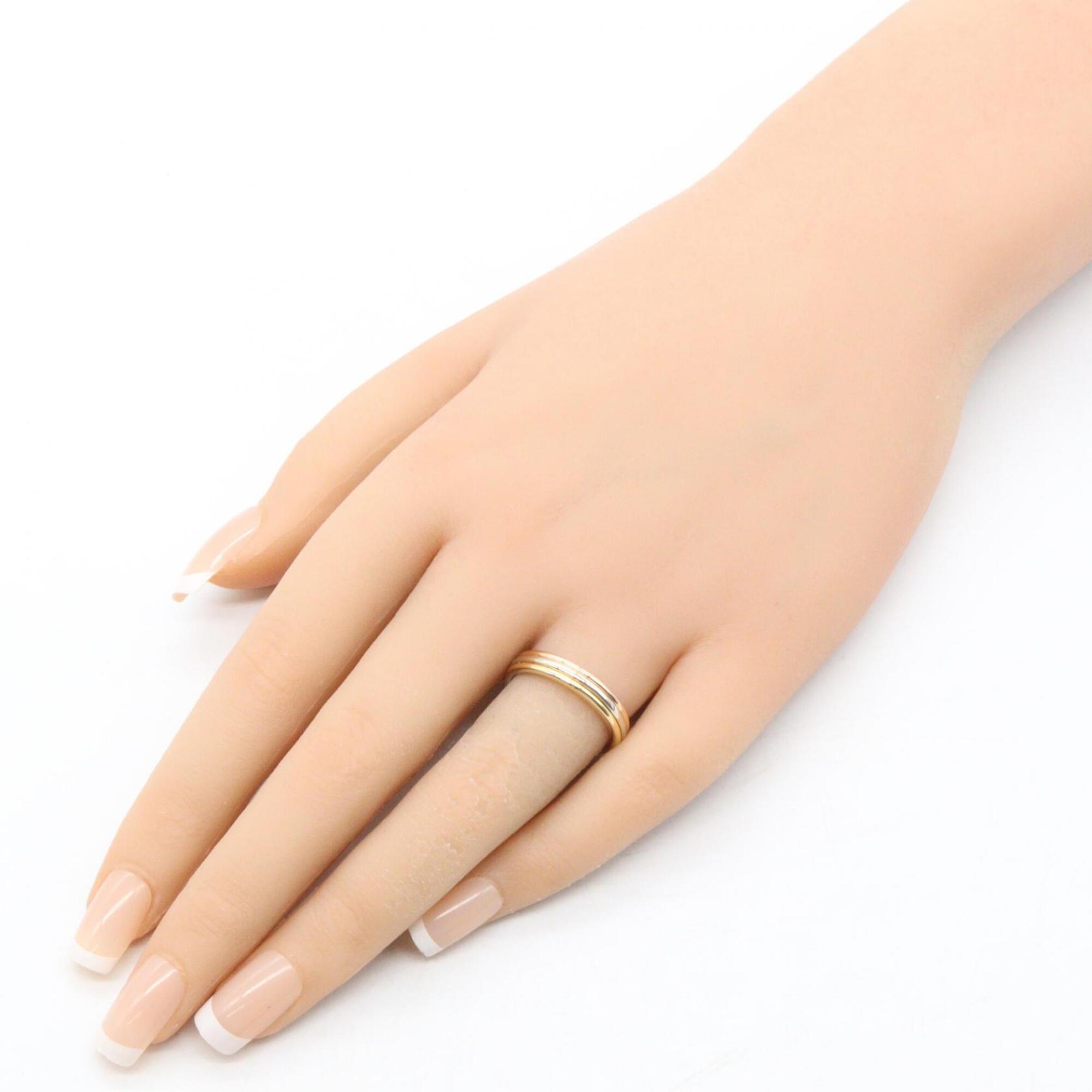 Cartier Gold Silver Yellow Gold (18K) Pink Gold (18K) White Gold (18K) Band Ring (Pre-Owned)