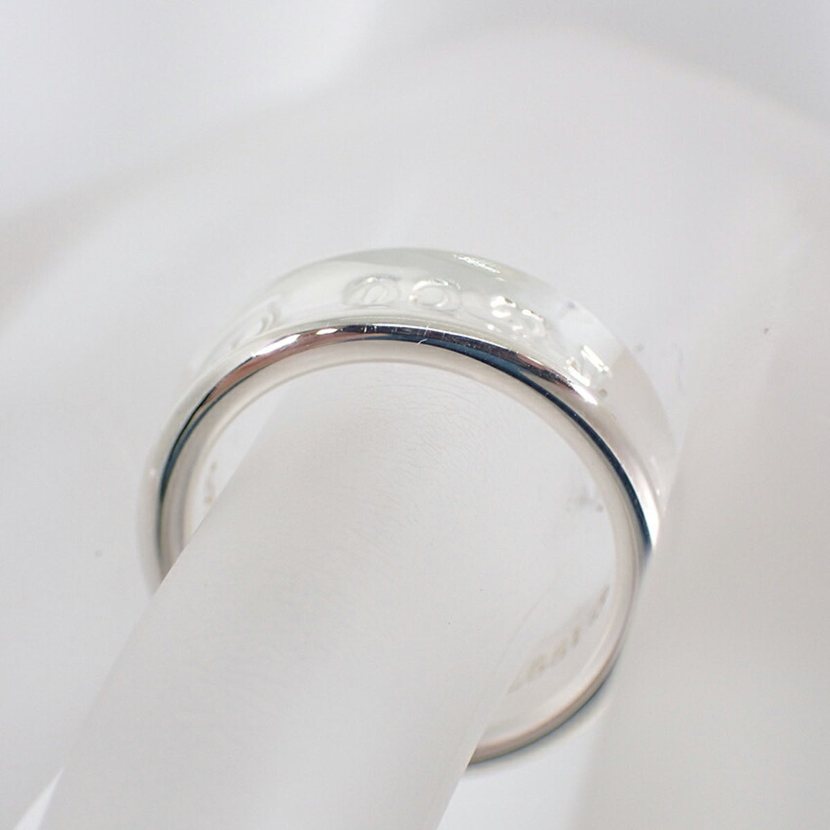 Tiffany Sterling Silver 925 Band Ring (Pre-Owned)