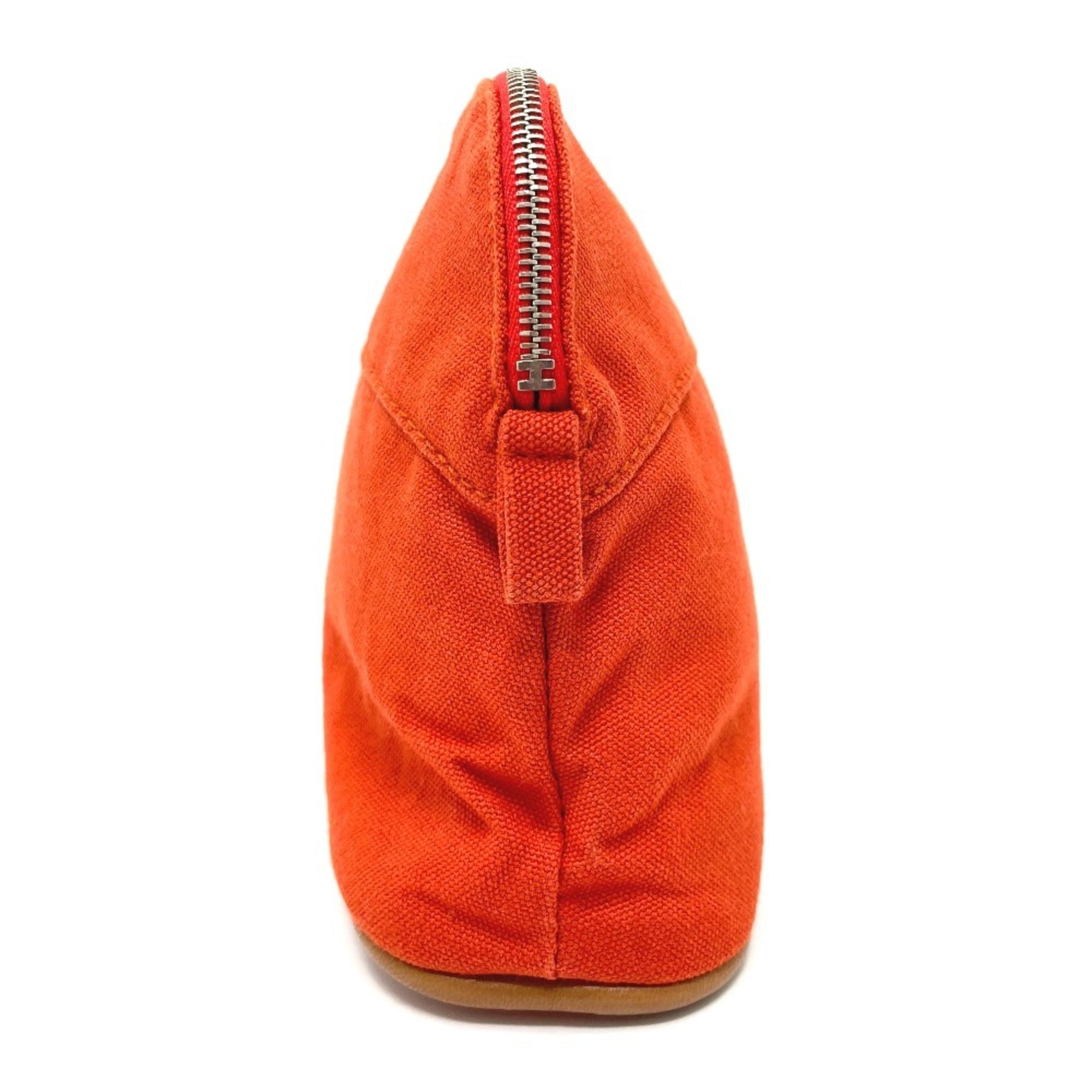 Hermes Orange Cotton Pouch (Pre-Owned)