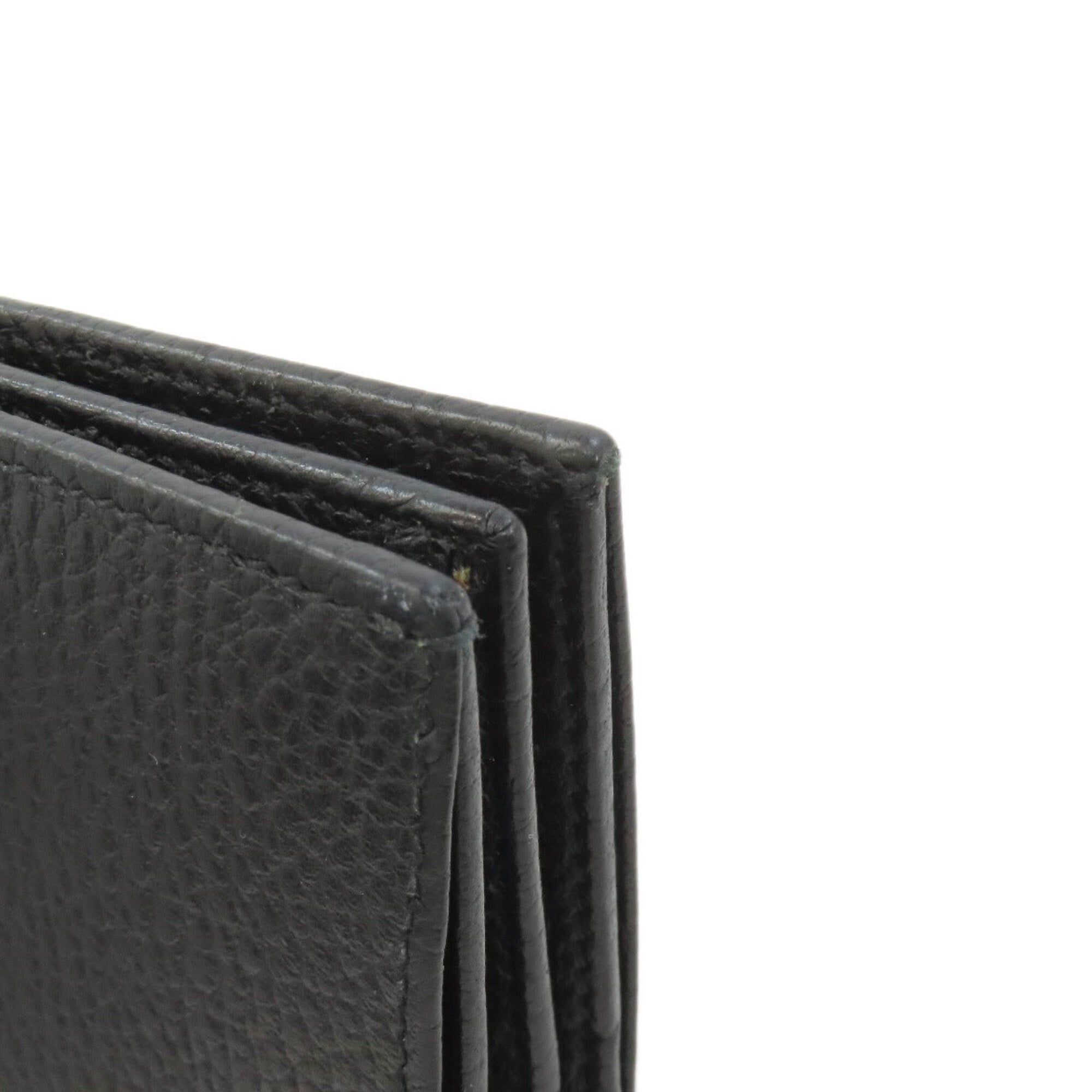 Gucci Black Leather Wallet (Bi-Fold) (Pre-Owned)