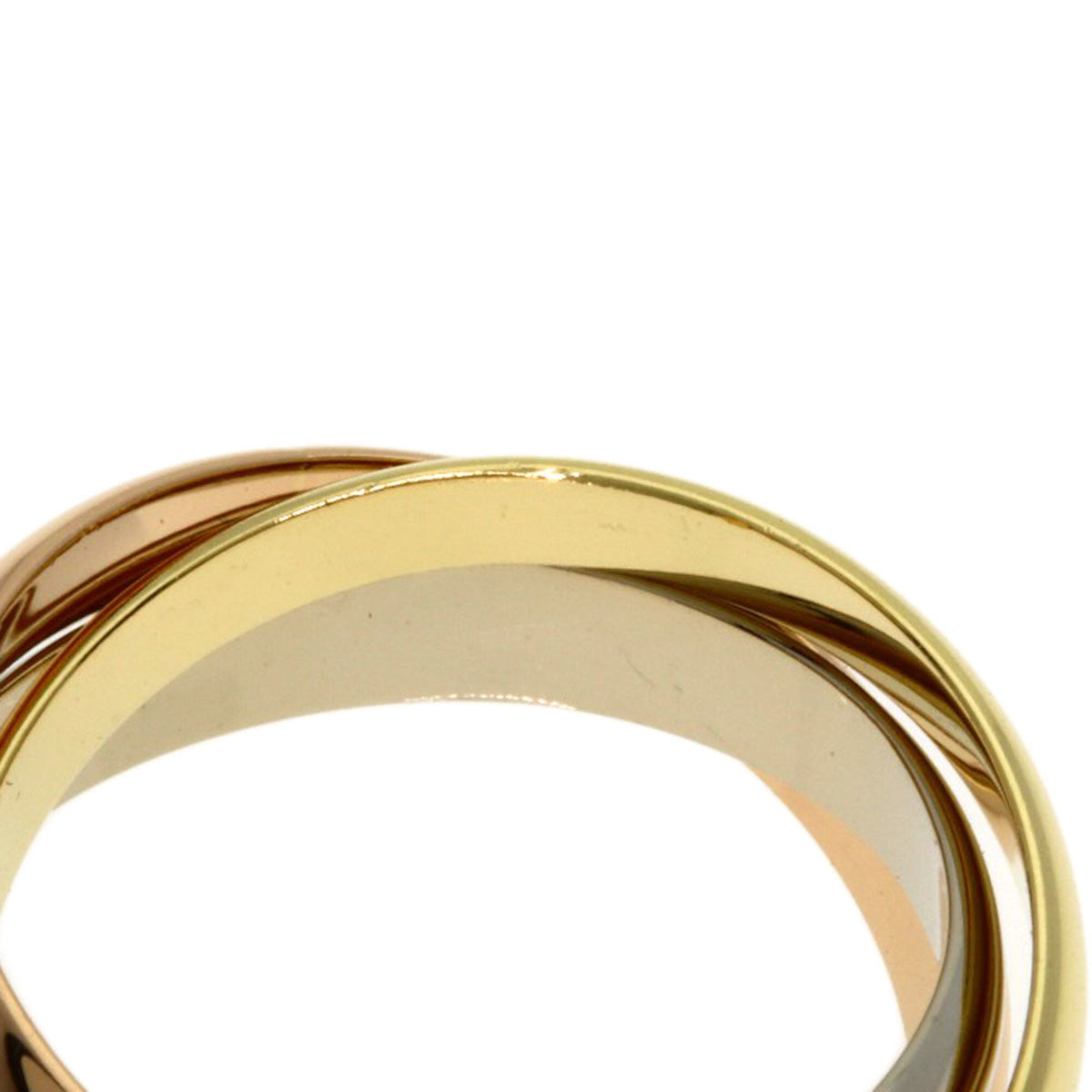 Cartier Trinity Yellow Gold (18K) Pink Gold (18K) White Gold (18K) Band Ring (Pre-Owned)