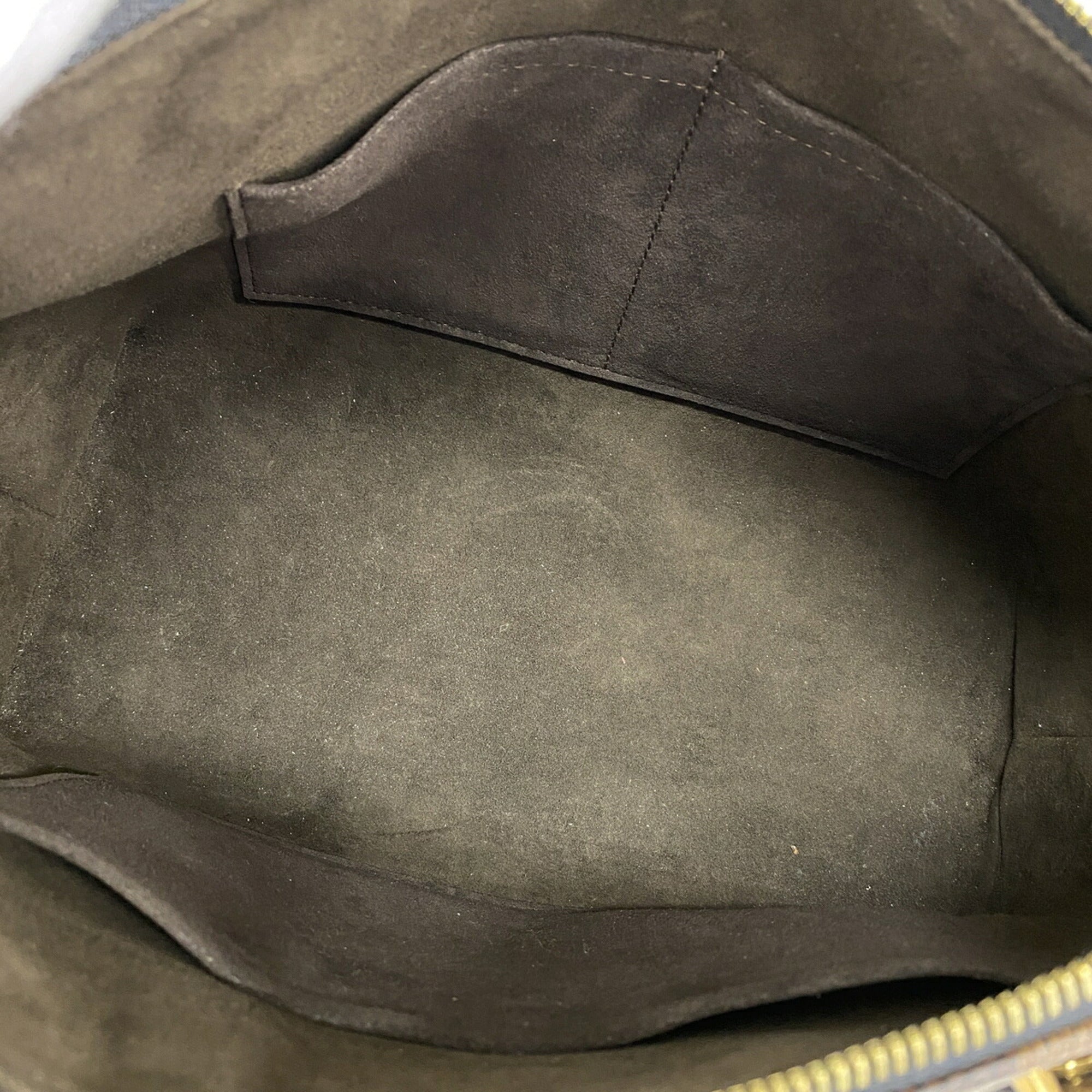 Louis Vuitton Ebene Noir Handbag (Pre-Owned)