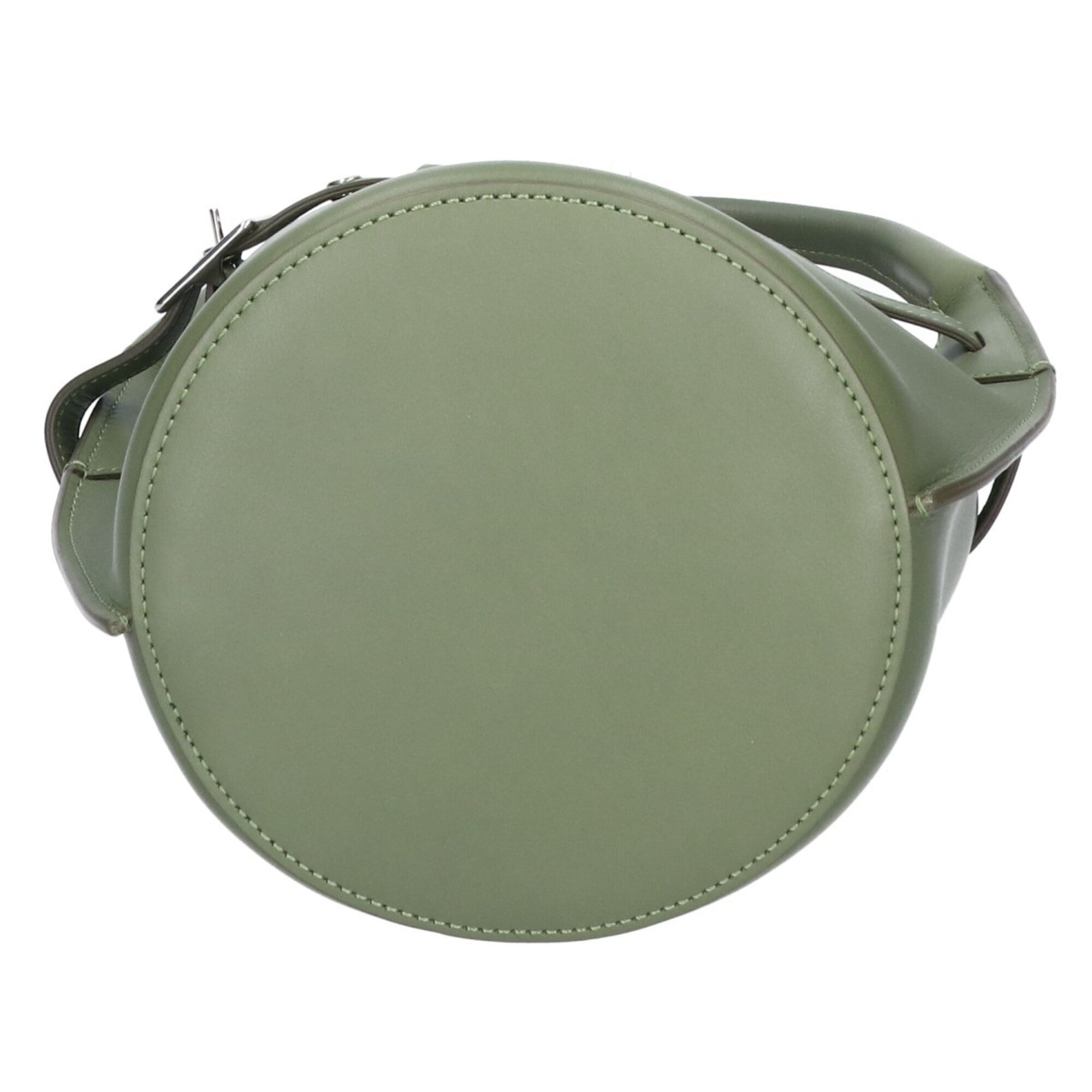 Celine Khaki Leather Handbag (Pre-Owned)